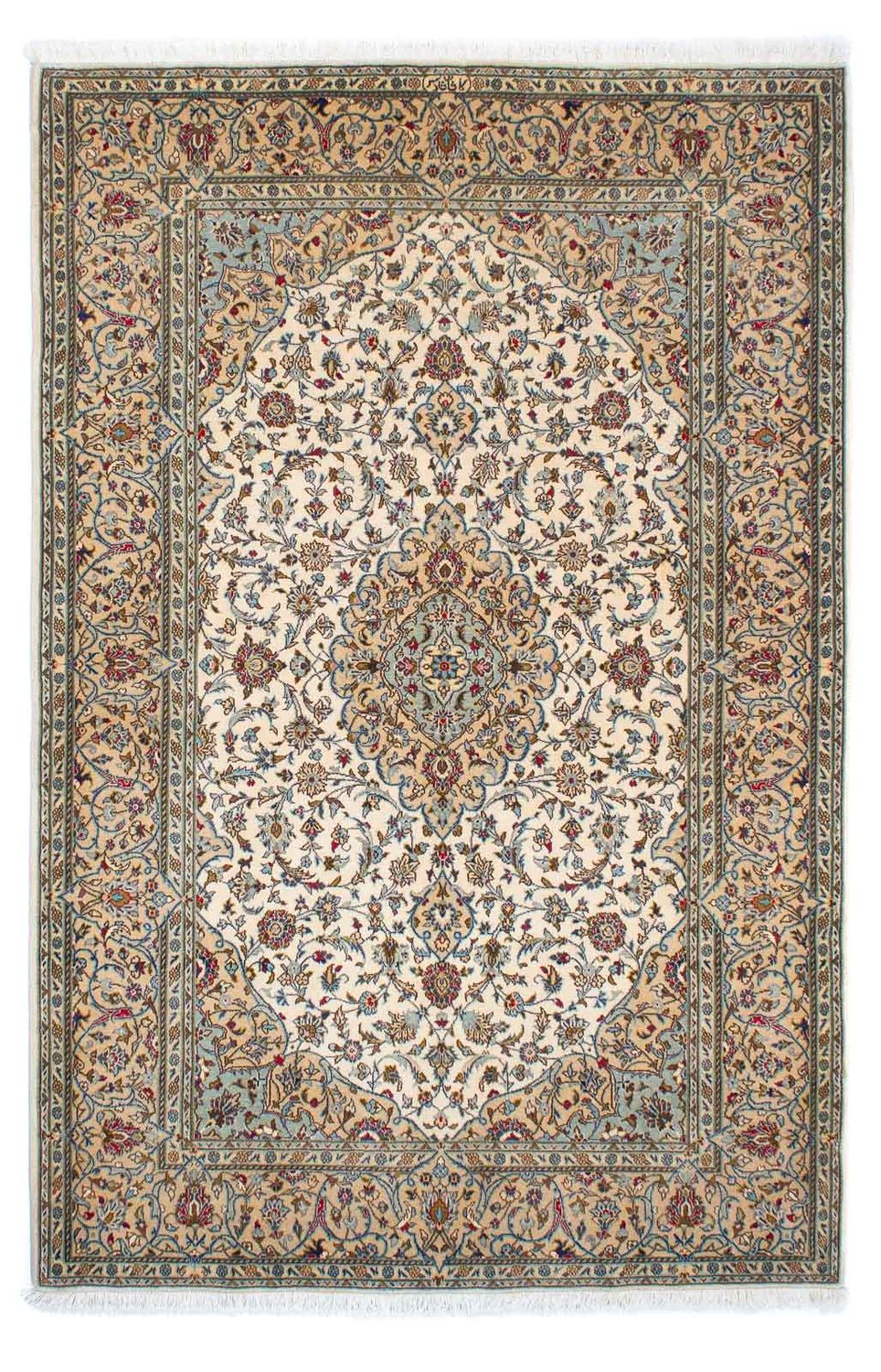 Keshan Teppich 216x142cm - Perserteppich