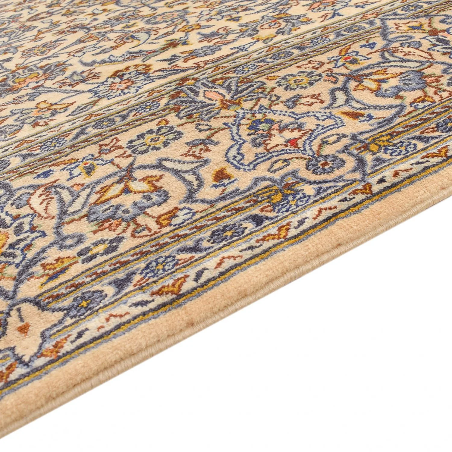 Perserteppich - Keshan - 217 x 138 cm - creme - Image 3