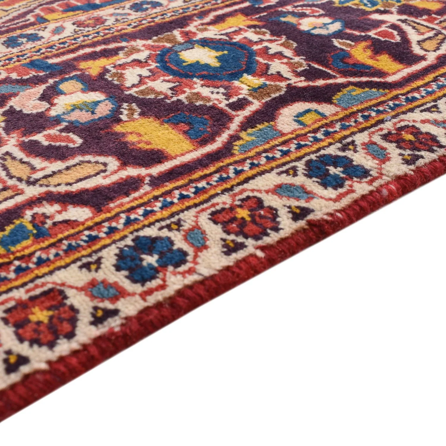 Perserteppich - Keshan - 220 x 136 cm - hellrot - Image 3