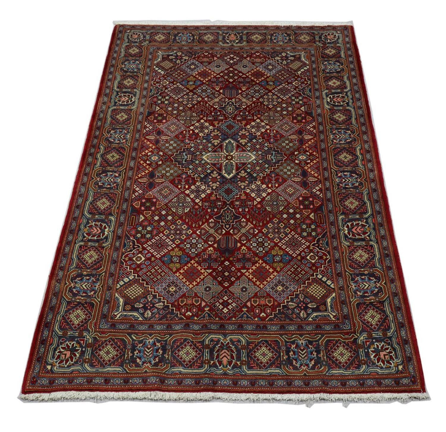 Perserteppich - Keshan 220 x 140 cm - dunkelrot
