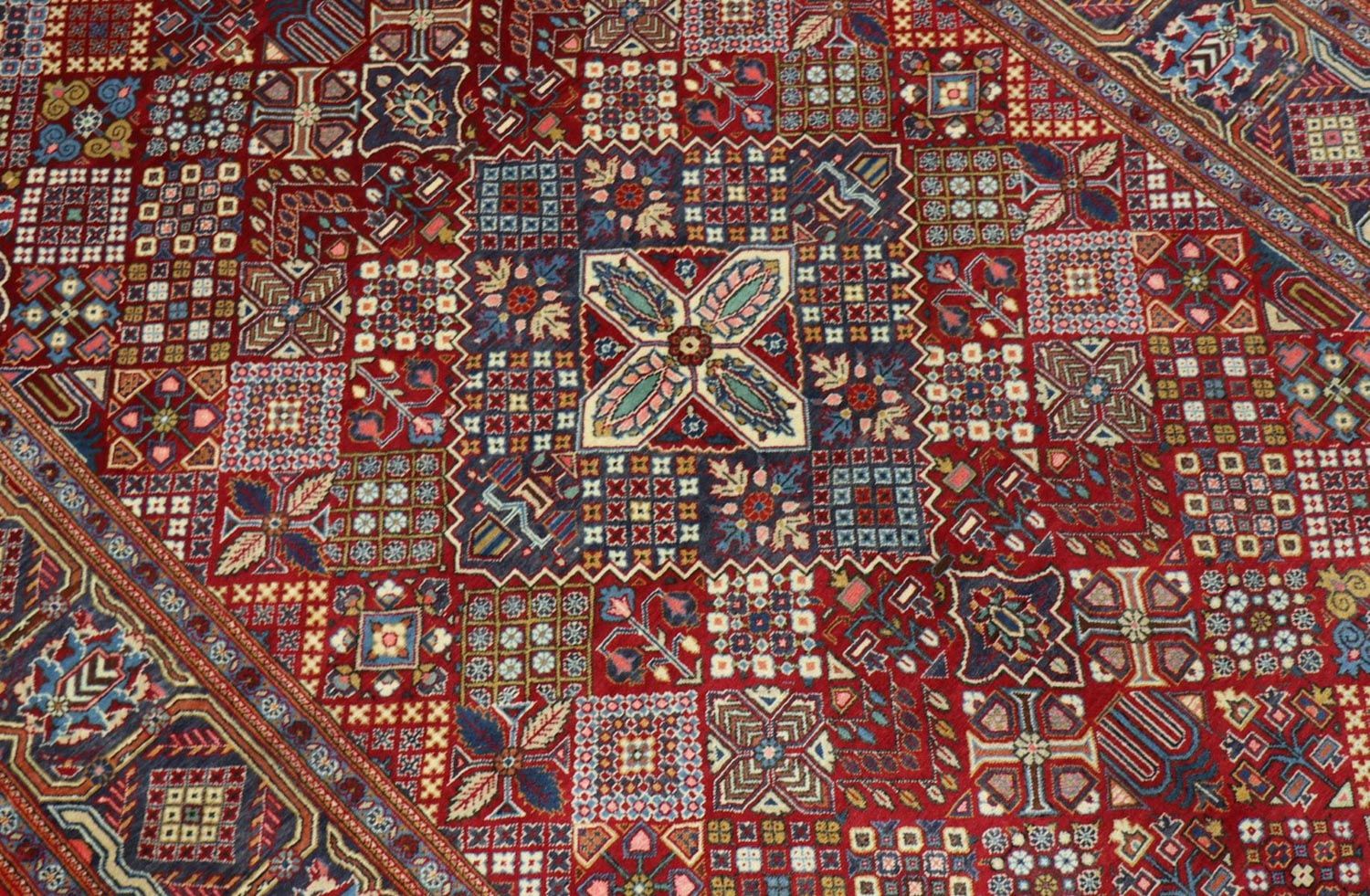 Perserteppich - Keshan 220 x 140 cm - dunkelrot - Image 2