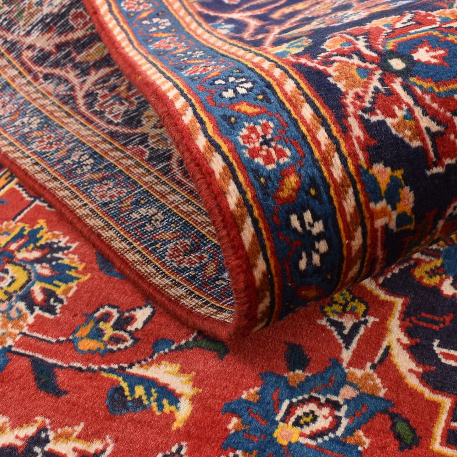 Perserteppich - Keshan - 227 x 140 cm - rot - Image 4