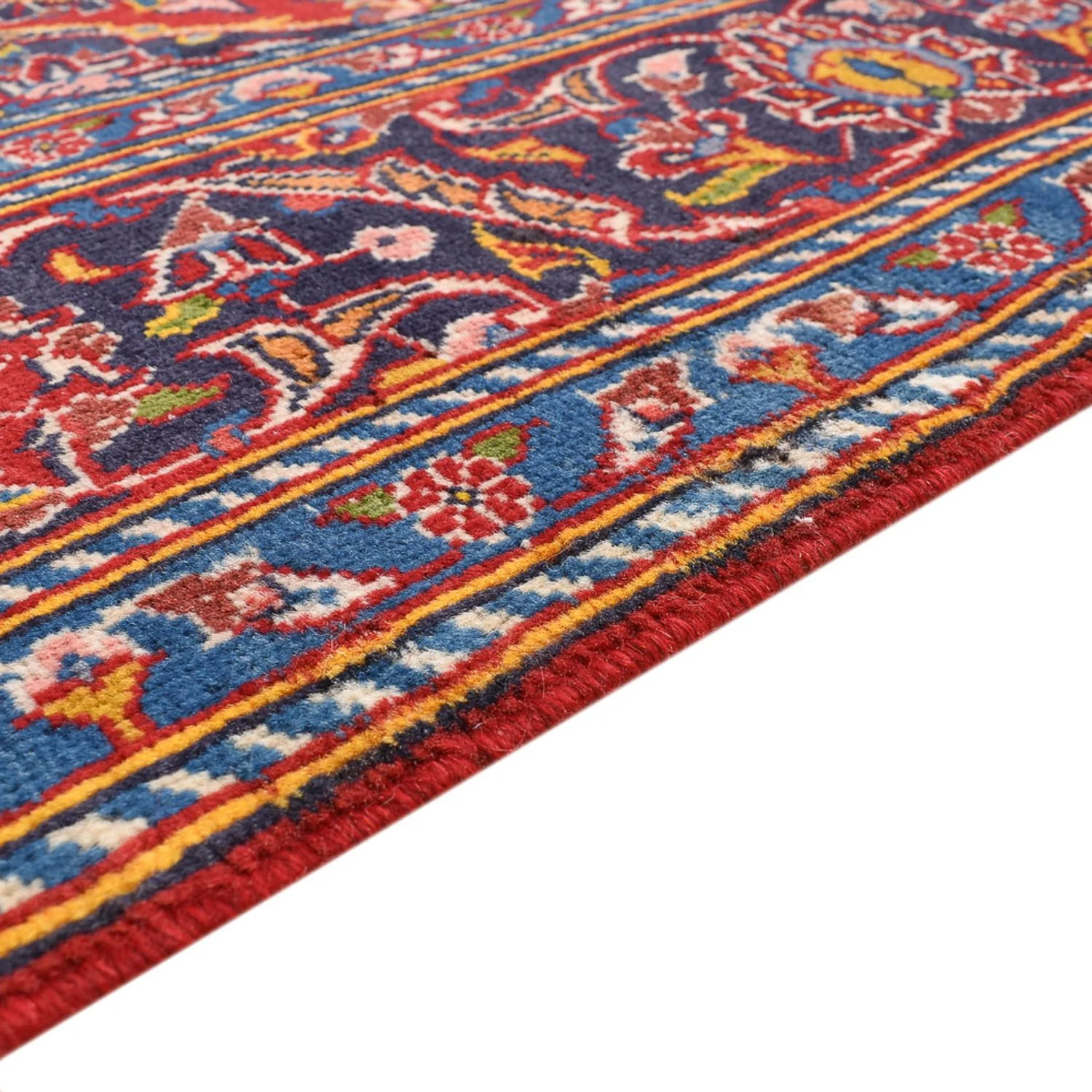 Perserteppich - Keshan - 230 x 142 cm - rot - Image 3