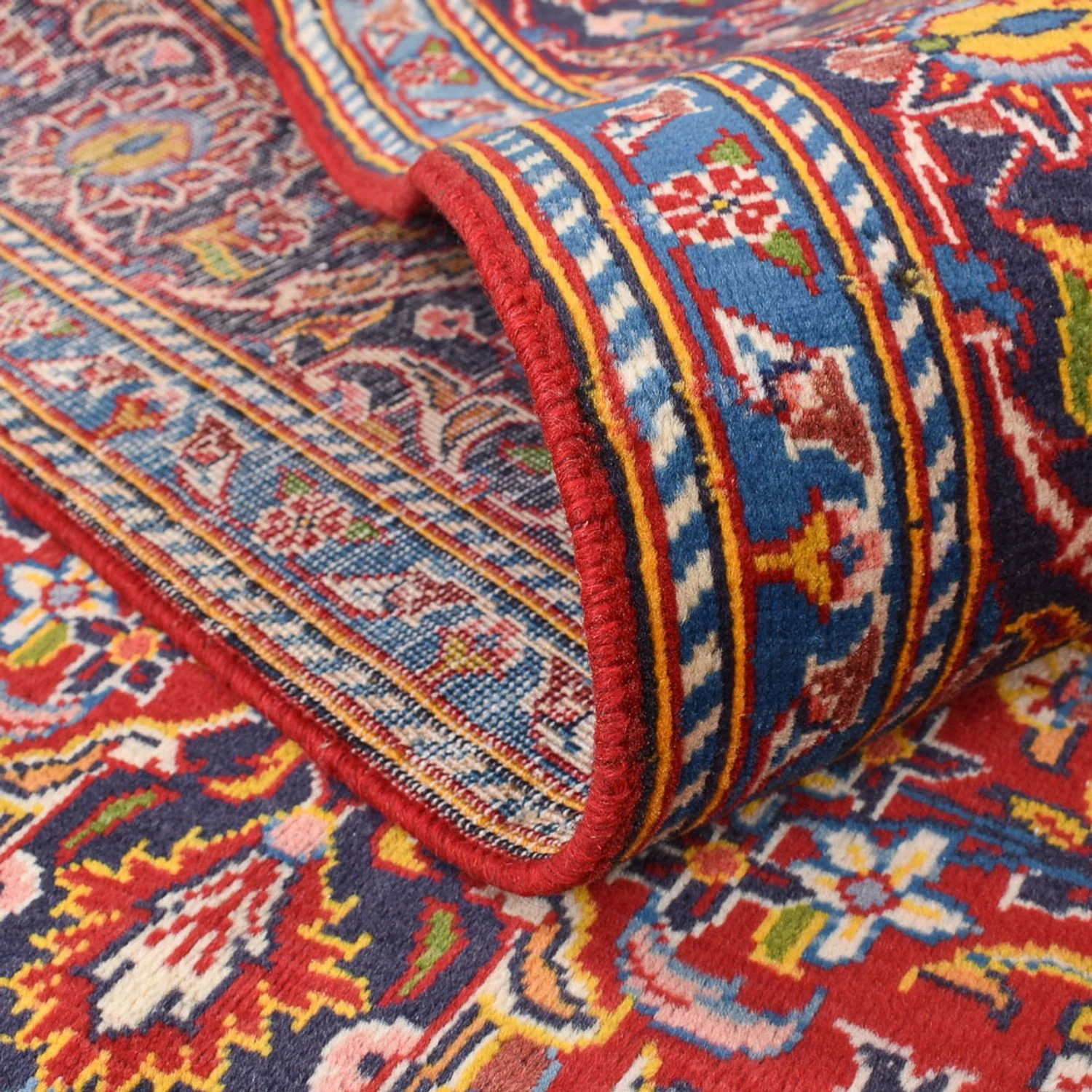 Perserteppich - Keshan - 230 x 142 cm - rot - Image 4