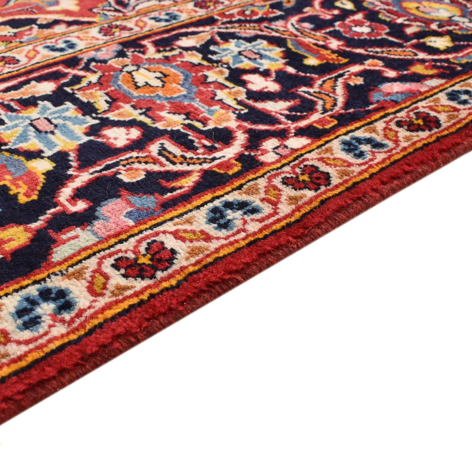 Perserteppich - Keshan - 234 x 147 cm - rot - Image 3