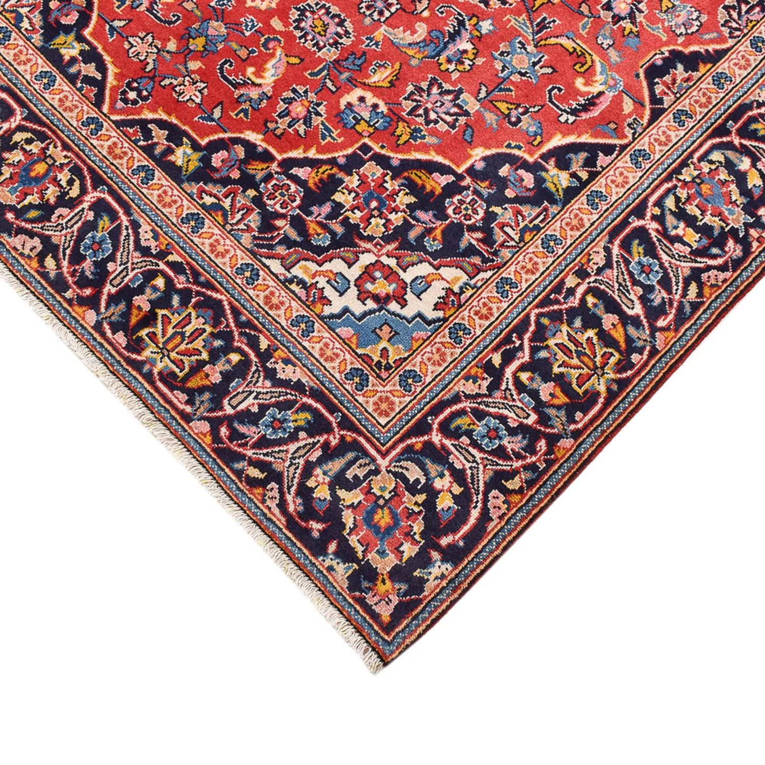 Perserteppich - Keshan - 235 x 140 cm - rot - Image 2