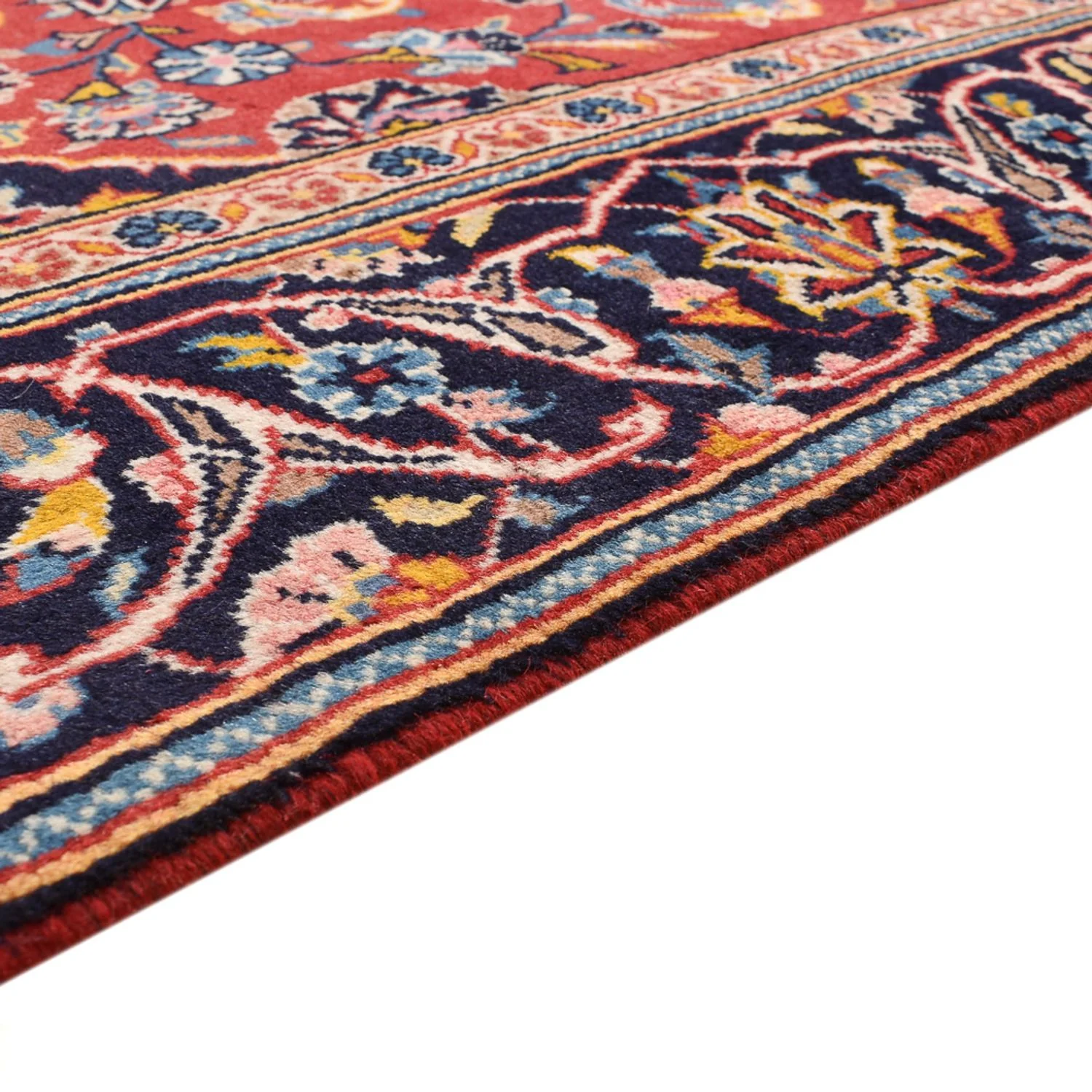 Perserteppich - Keshan - 235 x 140 cm - rot - Image 3