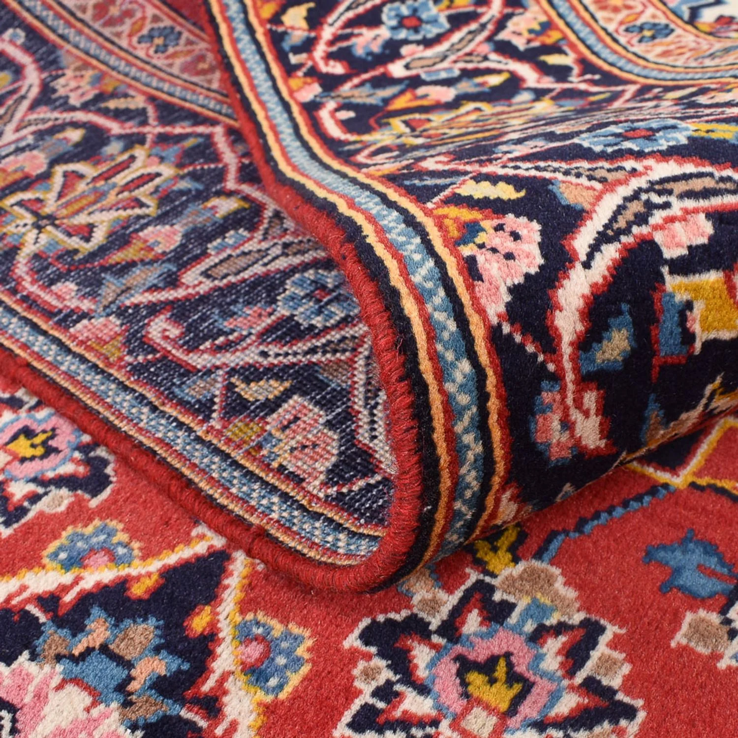 Perserteppich - Keshan - 235 x 140 cm - rot - Image 4