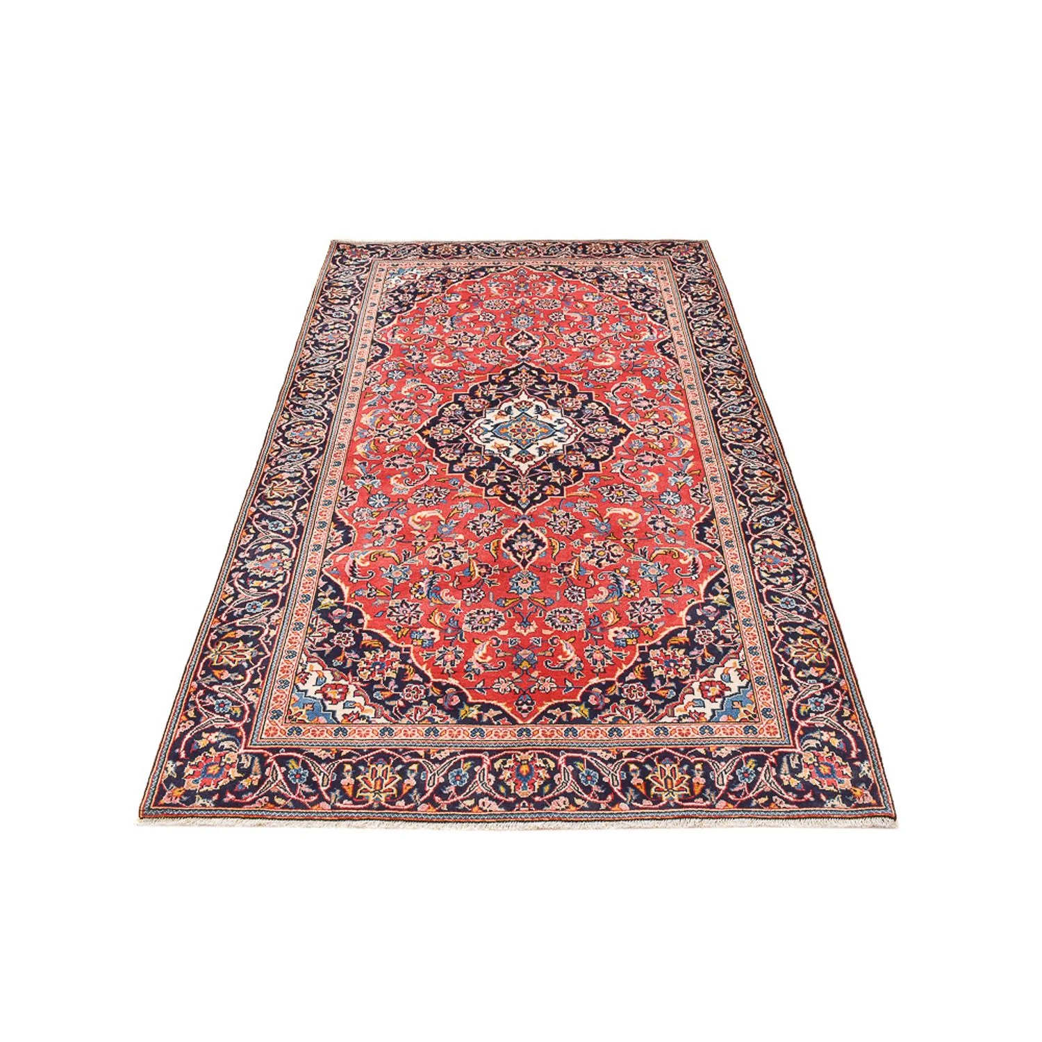 Perserteppich - Keshan - 235 x 140 cm - rot - Image 5