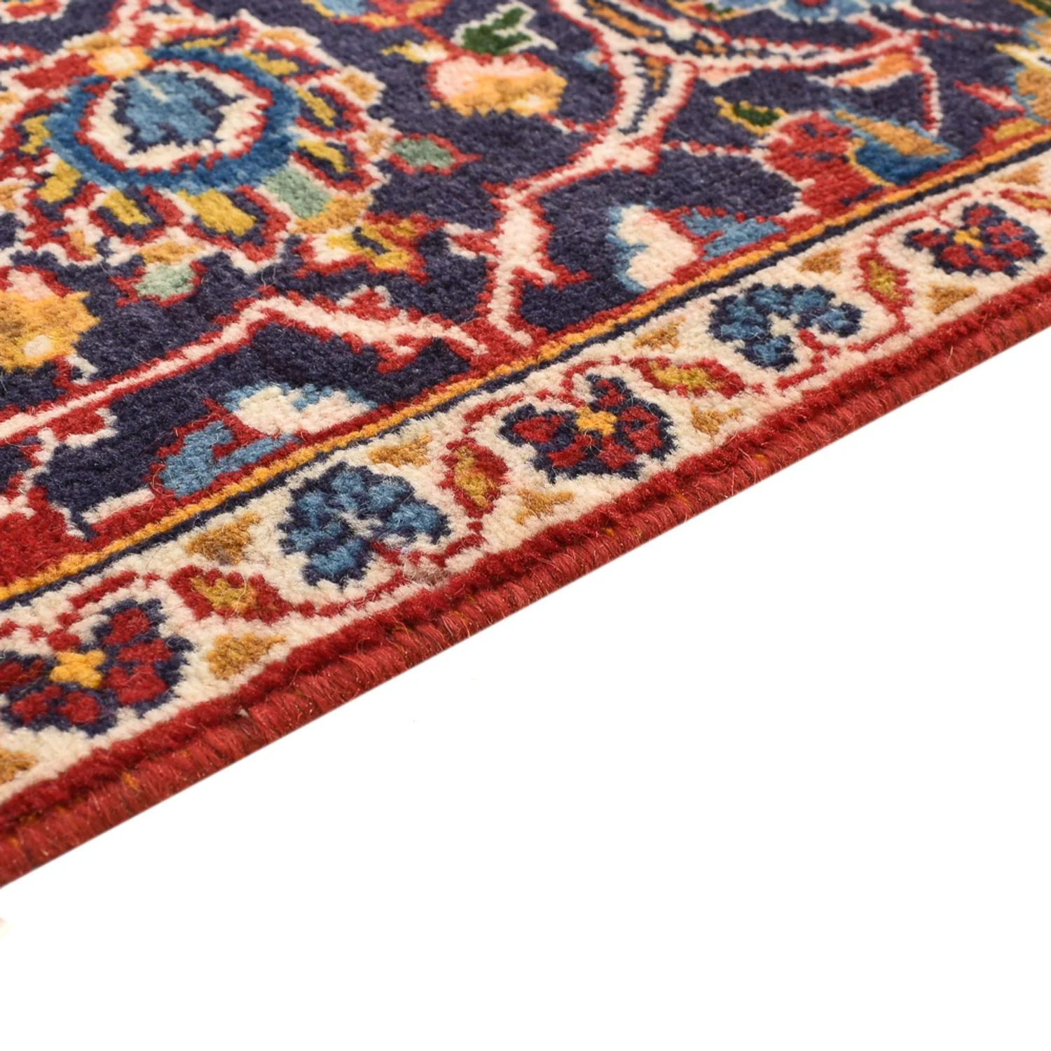 Perserteppich - Keshan - 242 x 145 cm - rot - Image 3