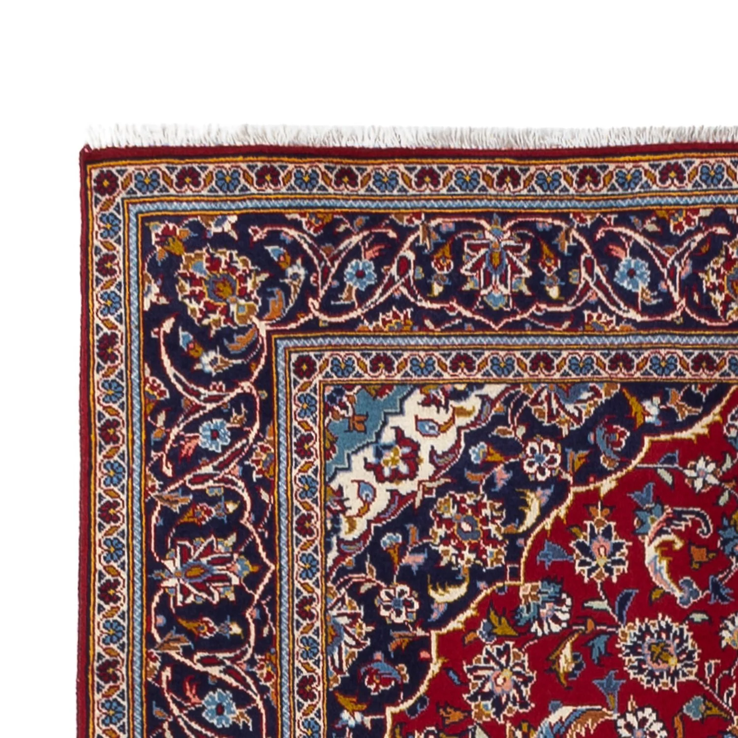 Perserteppich - Keshan - 250 x 145 cm - rot - Image 3