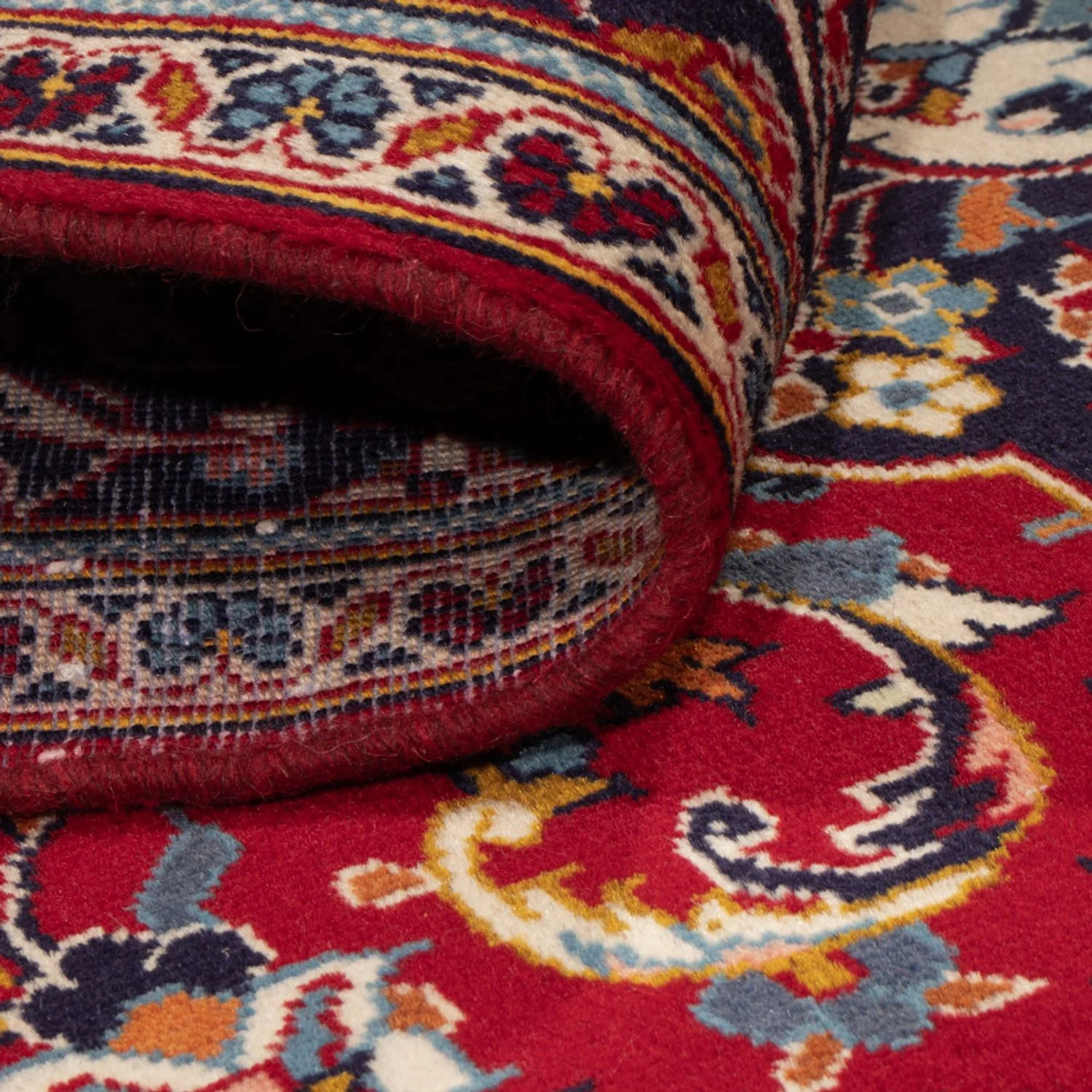 Perserteppich - Keshan - 250 x 145 cm - rot - Image 4