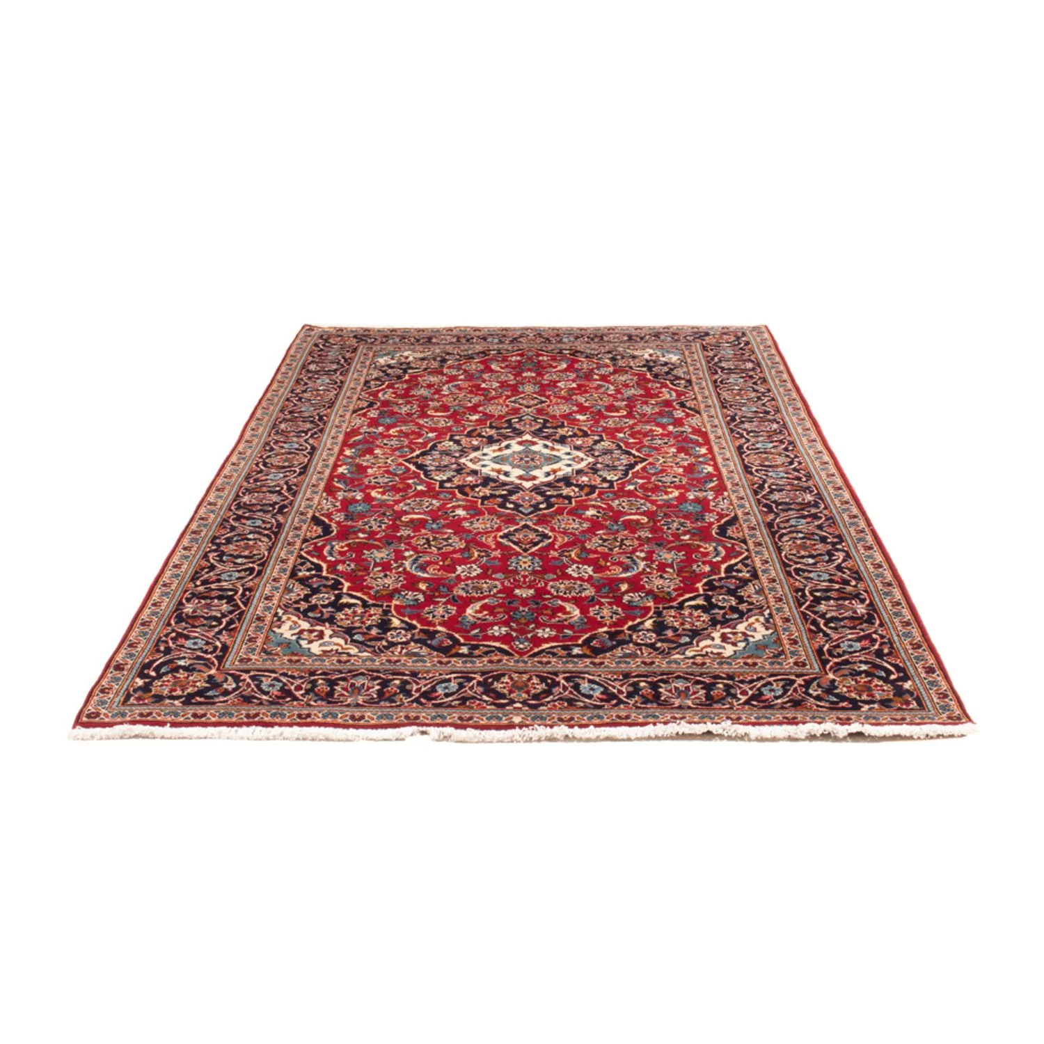 Perserteppich - Keshan - 250 x 145 cm - rot - Image 5