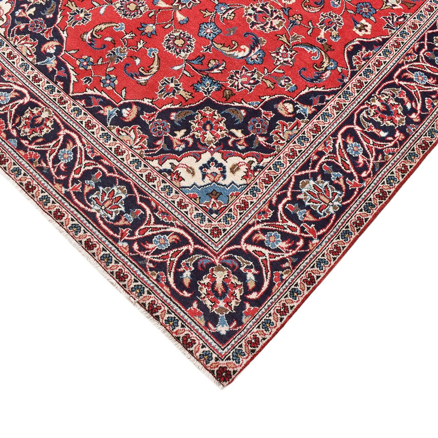 Perserteppich - Keshan - 253 x 144 cm - rot - Image 2