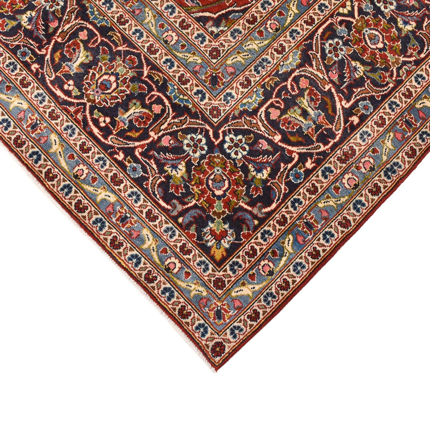 Perserteppich - Keshan - 253 x 225 cm - rot - Image 2