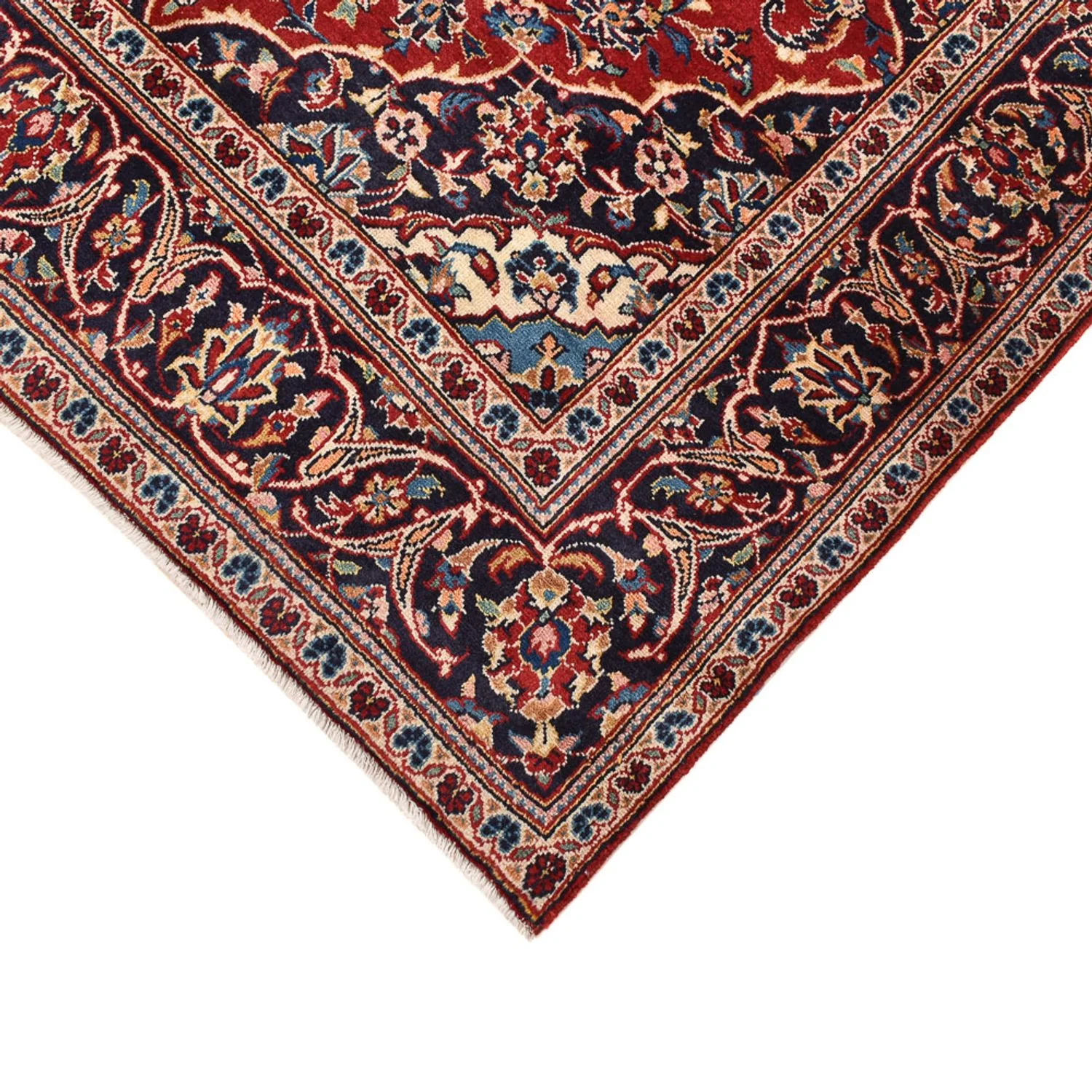 Perserteppich - Keshan - 257 x 146 cm - rot - Image 2