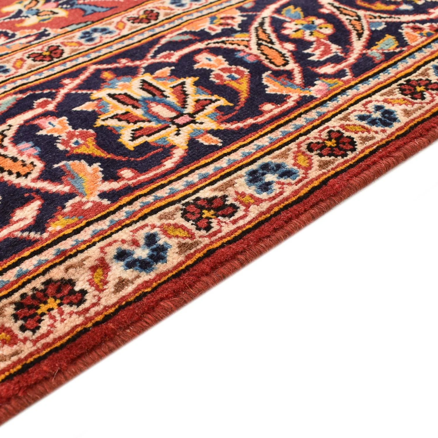 Perserteppich - Keshan - 260 x 147 cm - hellrot - Image 3
