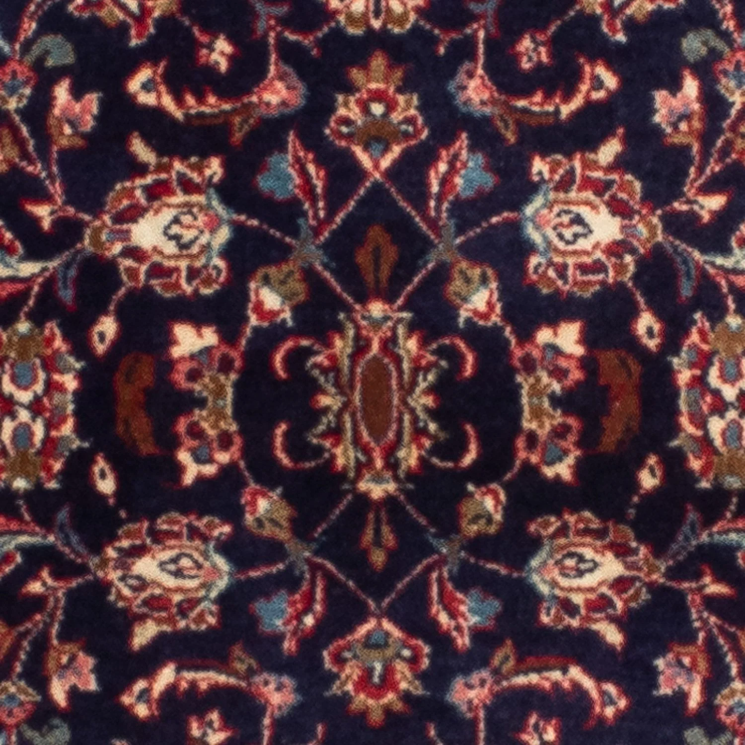 Perserteppich - Keshan 266 x 68 cm - dunkelblau - Image 2