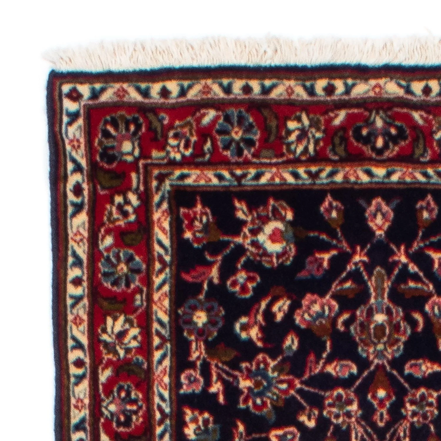 Perserteppich - Keshan 266 x 68 cm - dunkelblau - Image 3