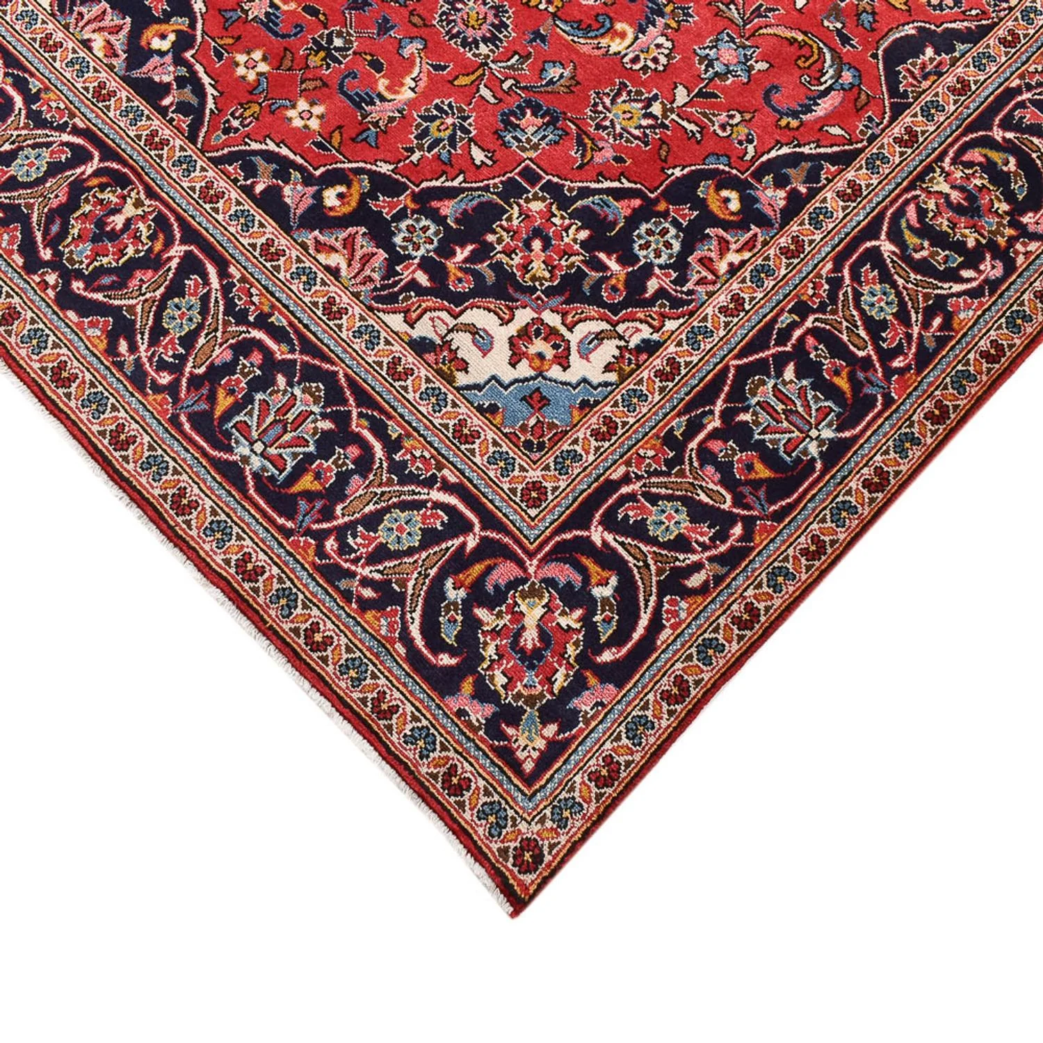 Perserteppich - Keshan - 270 x 144 cm - rot - Image 2