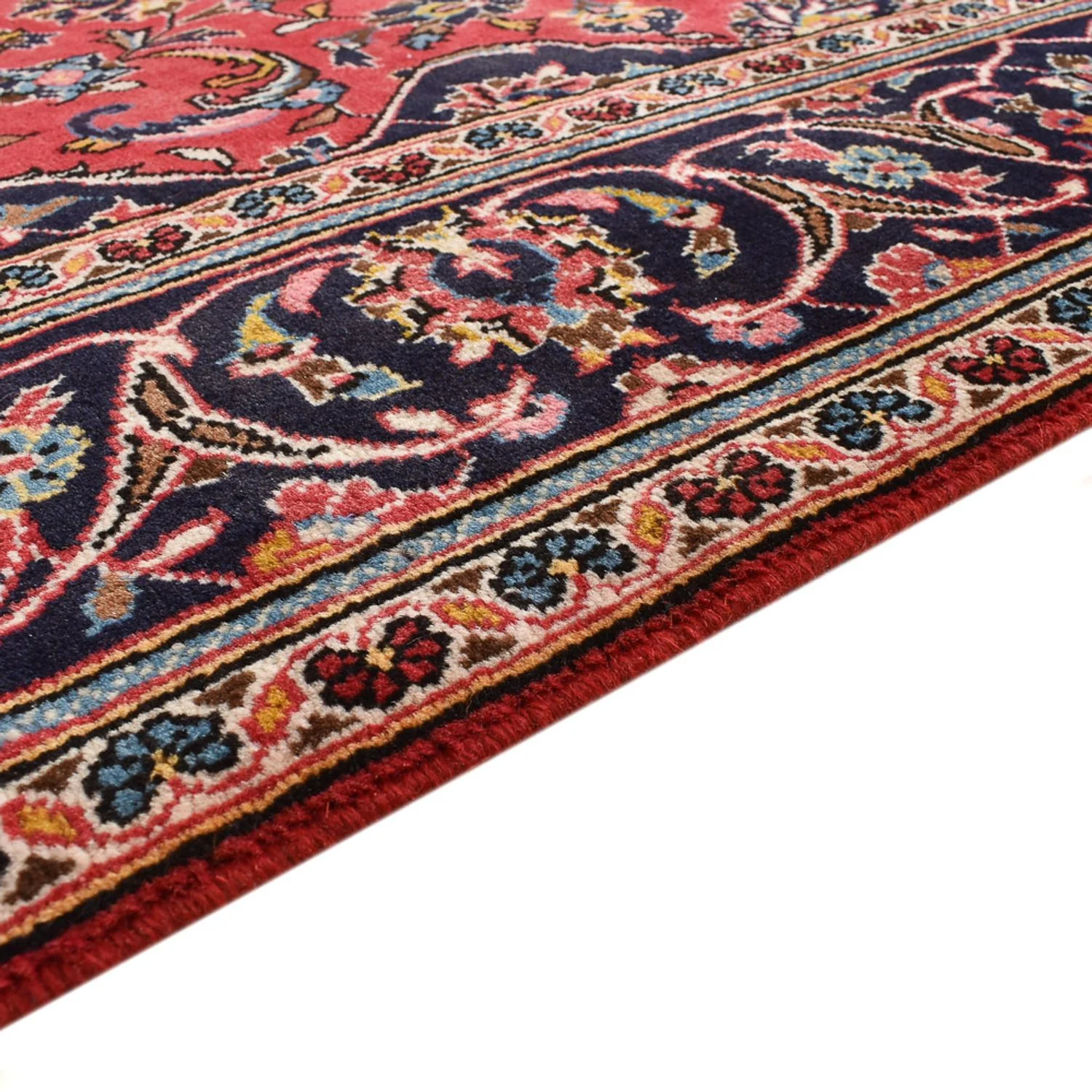 Perserteppich - Keshan - 270 x 144 cm - rot - Image 3