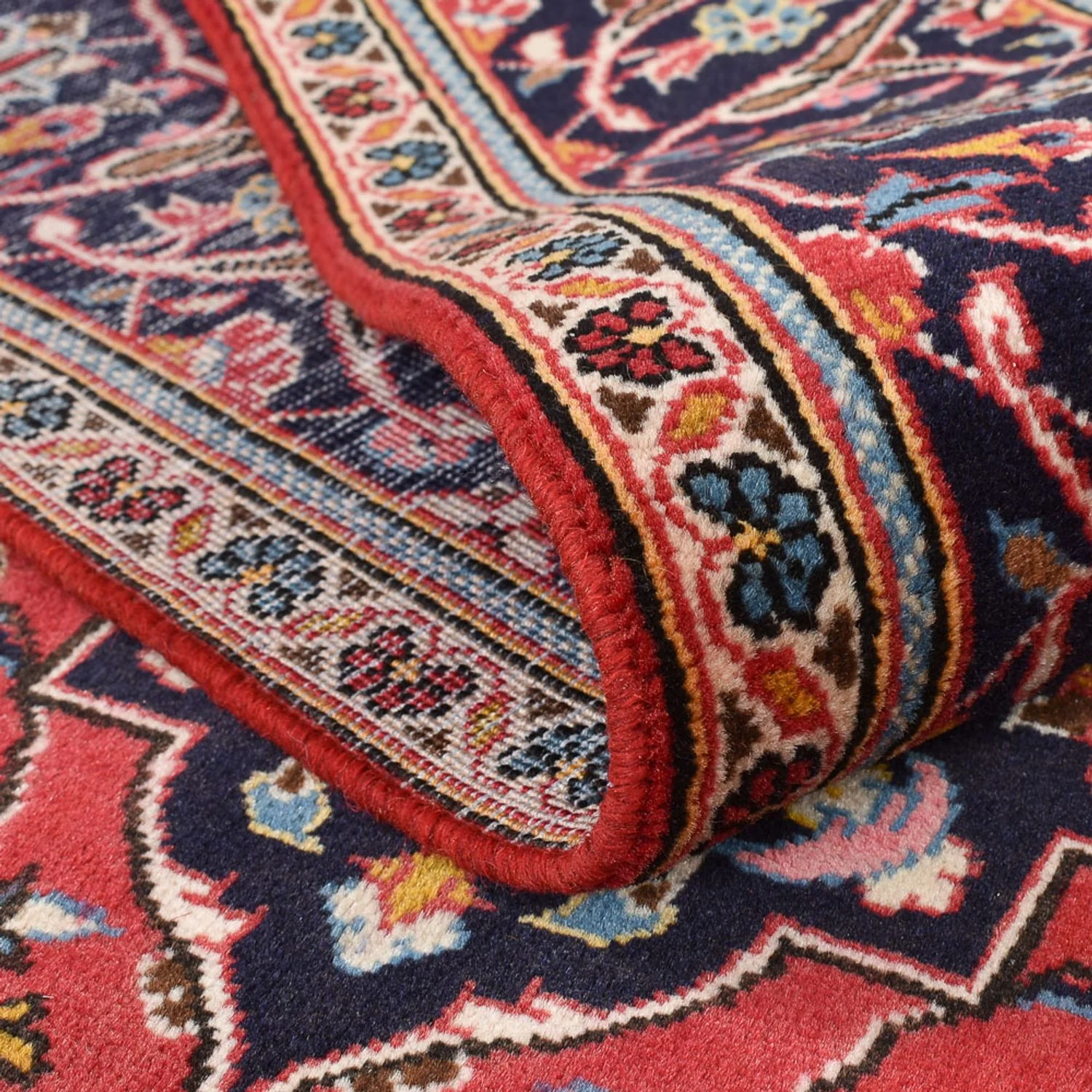 Perserteppich - Keshan - 270 x 144 cm - rot - Image 4