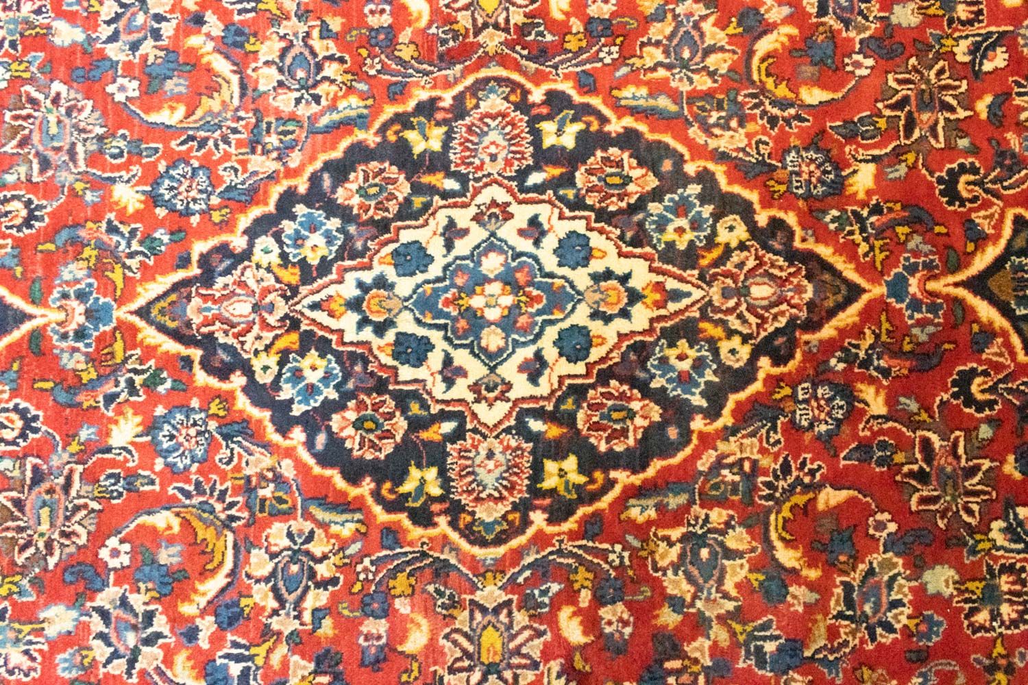 Perserteppich - Keshan 284 x 198 cm - orange - Image 2
