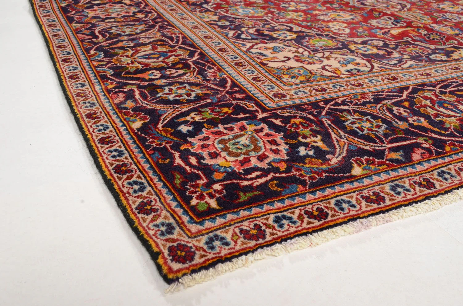 Perserteppich - Keshan 290 x 195 cm - rot - Image 3