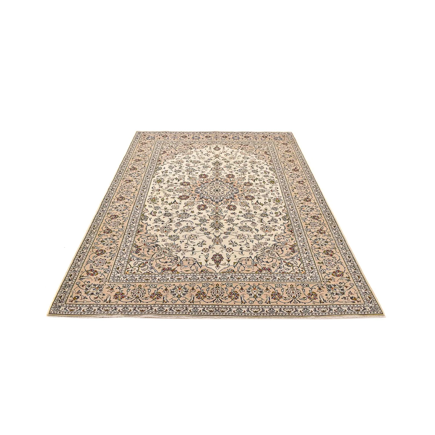 Perserteppich - Keshan - 290 x 197 cm - dunkelbeige - Image 5