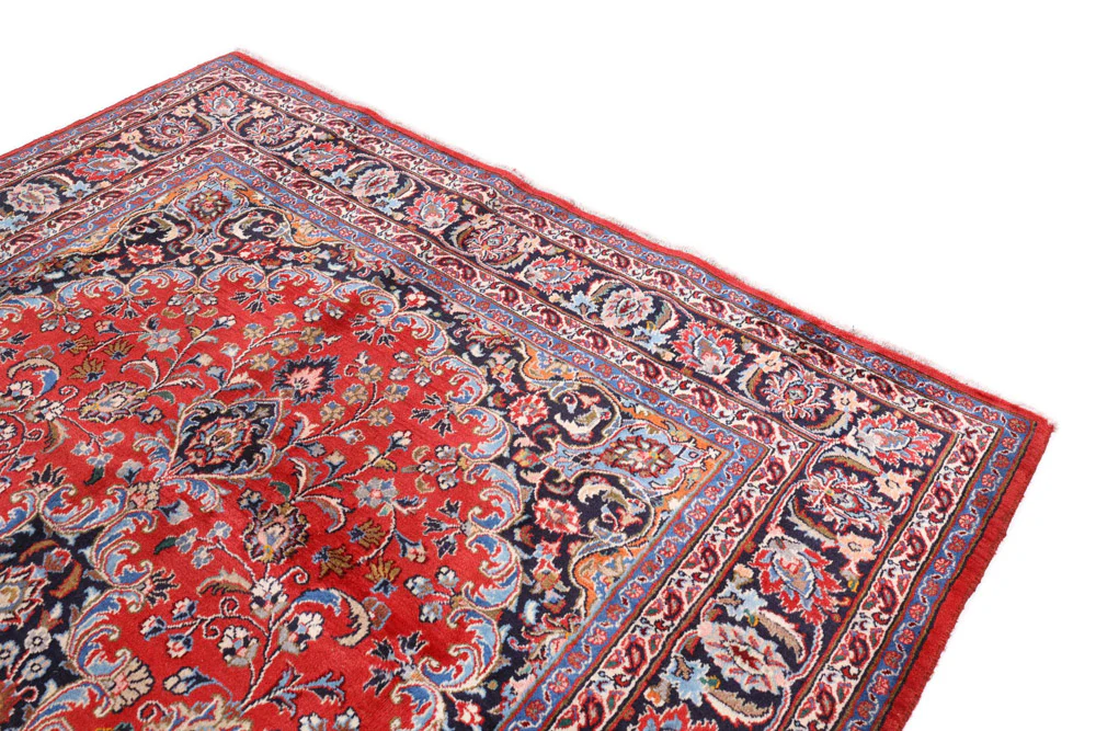 Perserteppich - Keshan - 290 x 200 cm - rot - Image 4