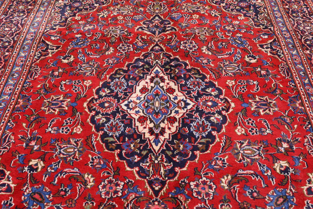 Perserteppich - Keshan - 290 x 200 cm - rot - Image 7
