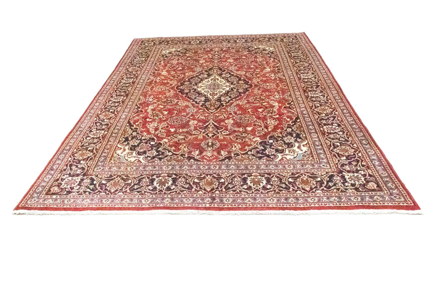 Perserteppich - Keshan 292 x 190 cm - rot - Image 5