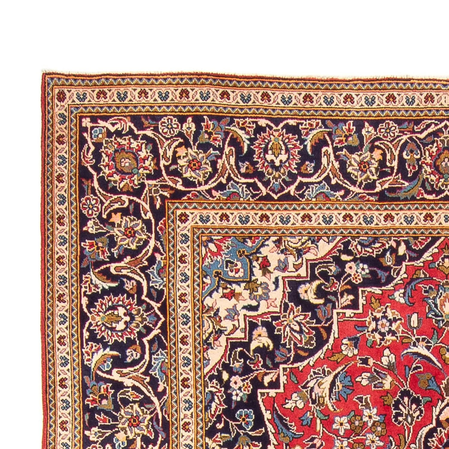 Perserteppich - Keshan - 293 x 193 cm - rot - Image 3