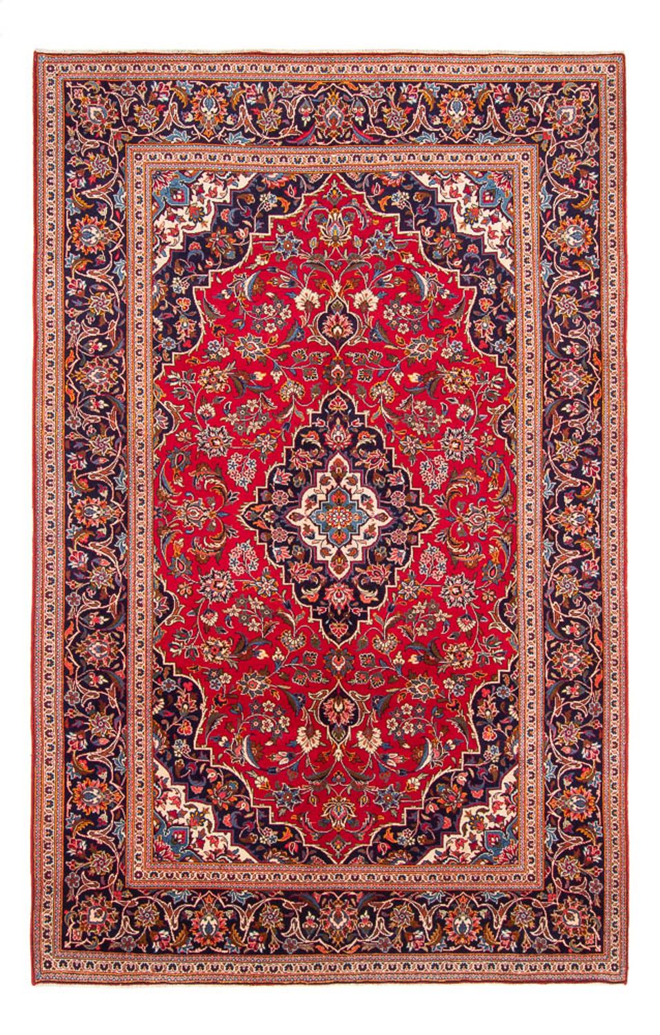 Keshan Teppich 293x195cm - Perserteppich