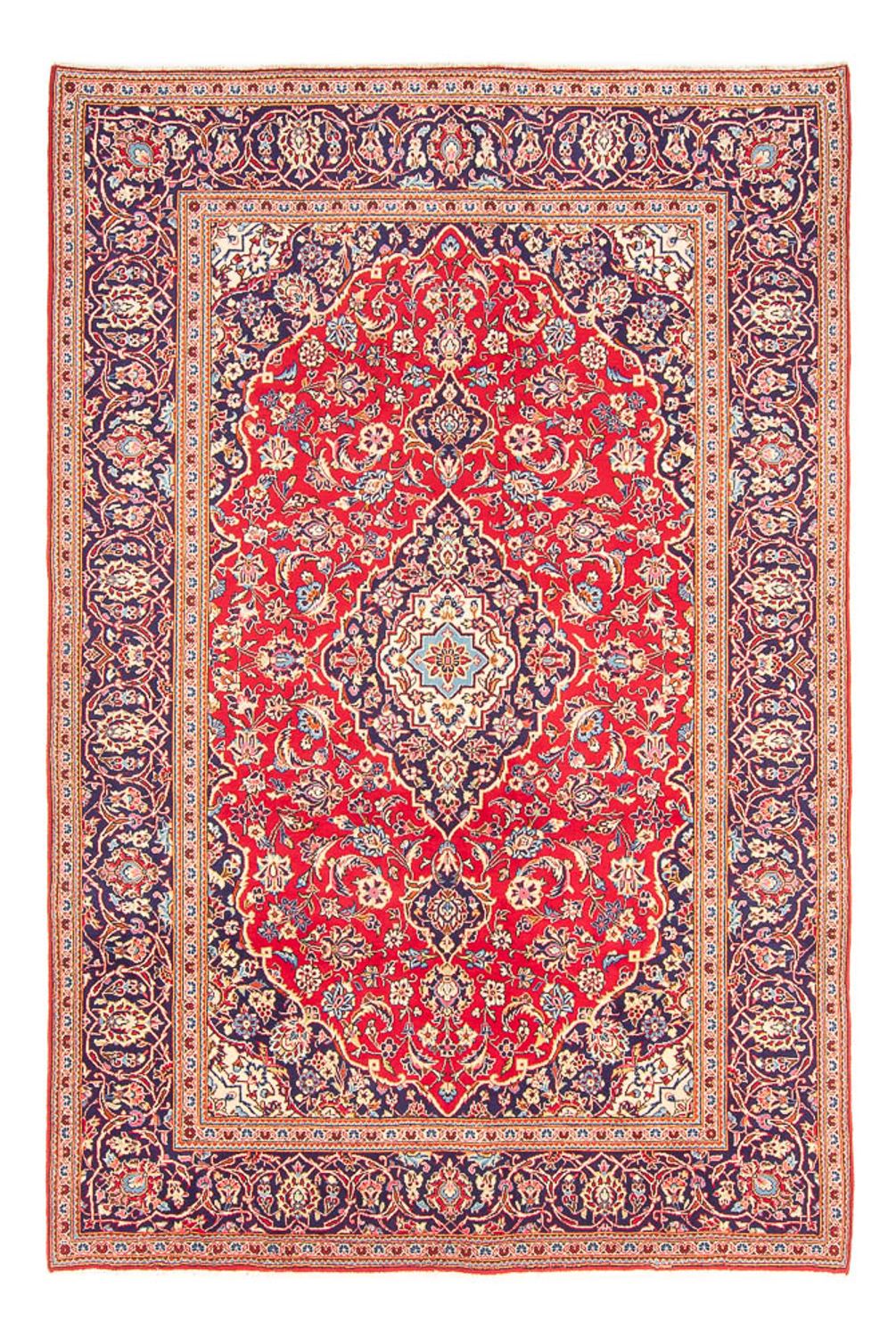 Keshan Teppich 293x196cm - Perserteppich