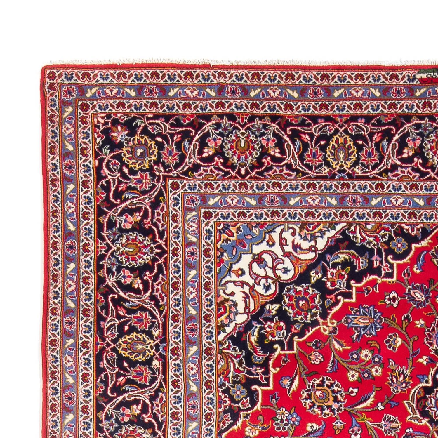 Perserteppich - Keshan - 294 x 201 cm - rot - Image 3