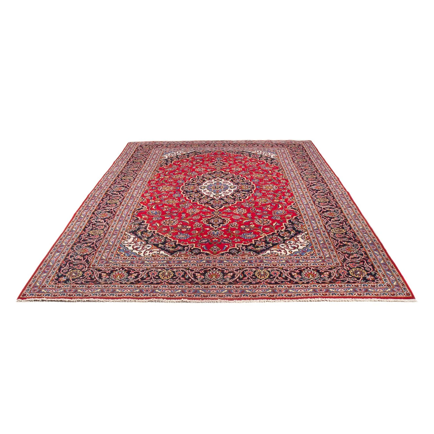 Perserteppich - Keshan - 294 x 201 cm - rot - Image 5