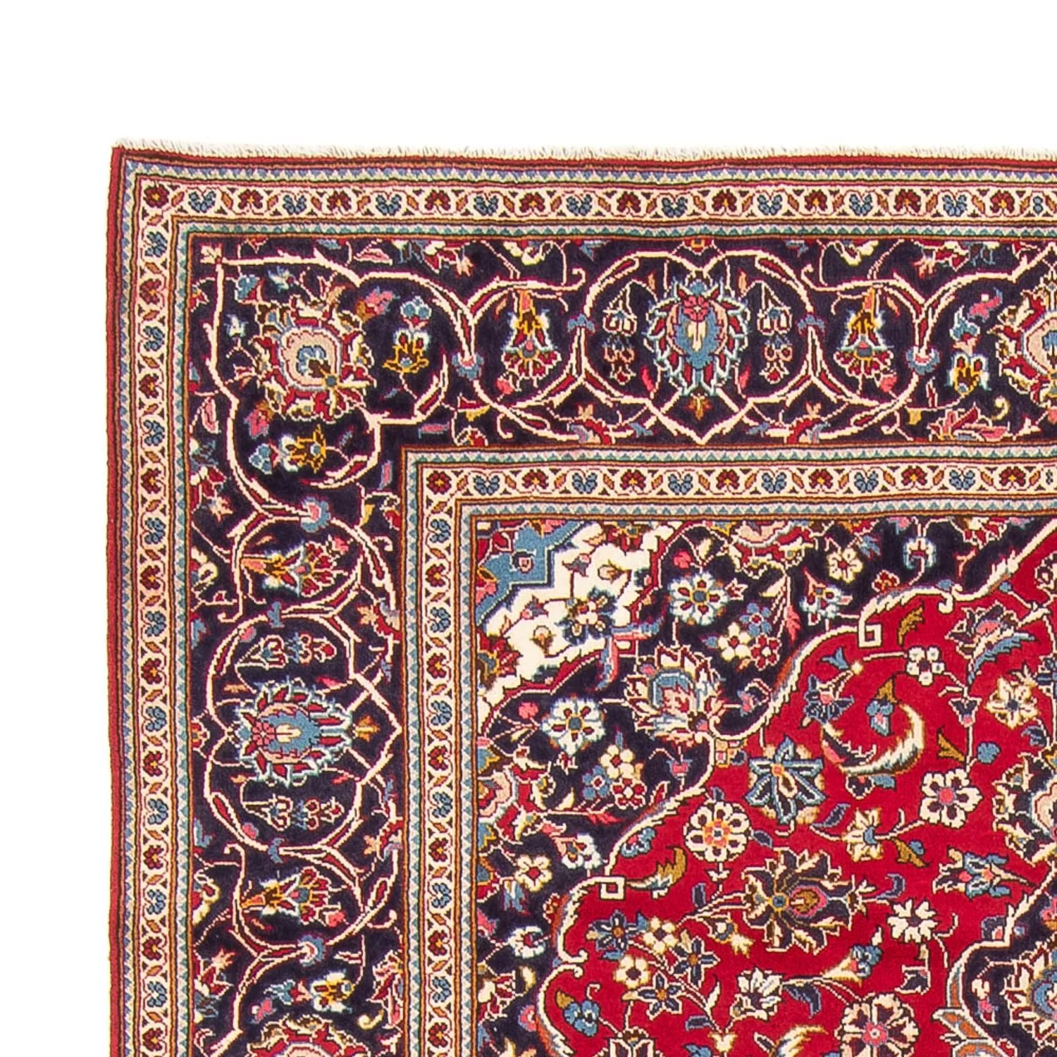 Perserteppich - Keshan - 295 x 200 cm - rot - Image 3