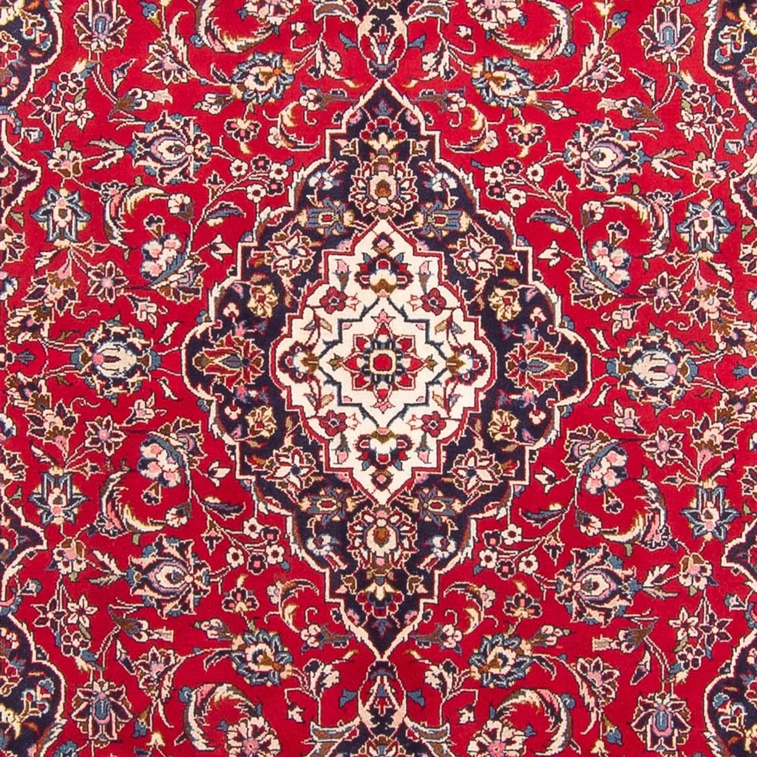 Perserteppich - Keshan - 296 x 194 cm - rot - Image 2
