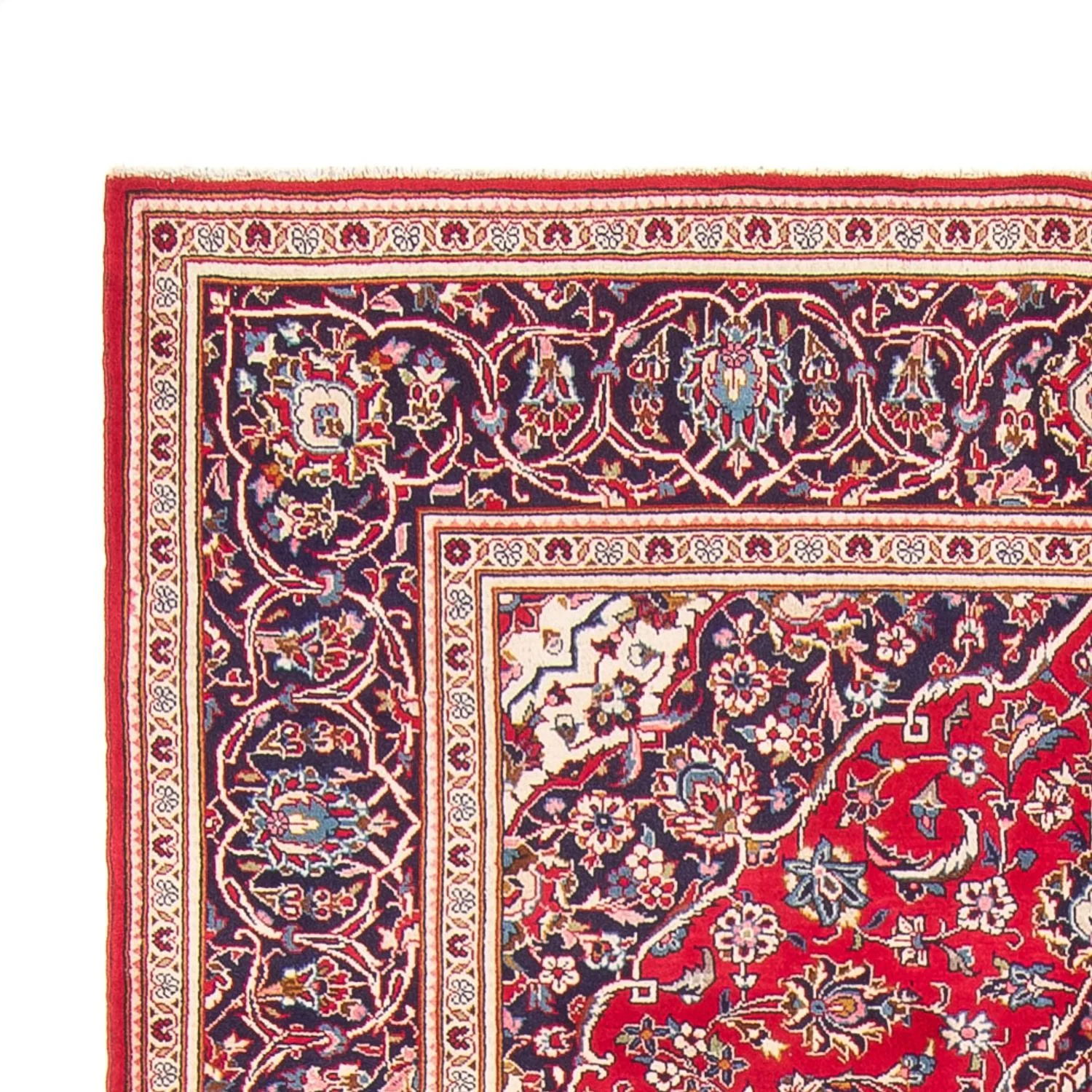 Perserteppich - Keshan - 296 x 194 cm - rot - Image 3