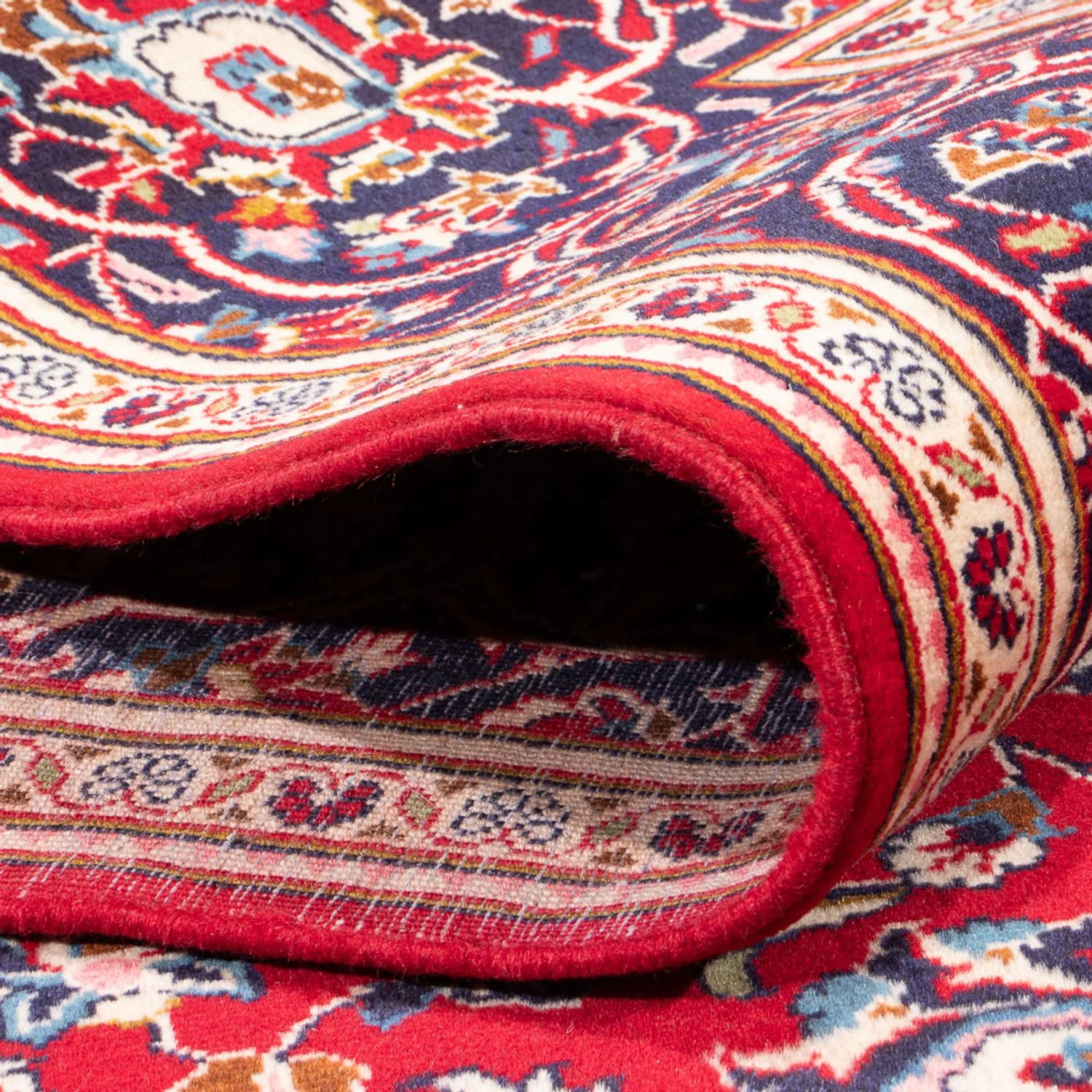 Perserteppich - Keshan - 296 x 194 cm - rot - Image 4