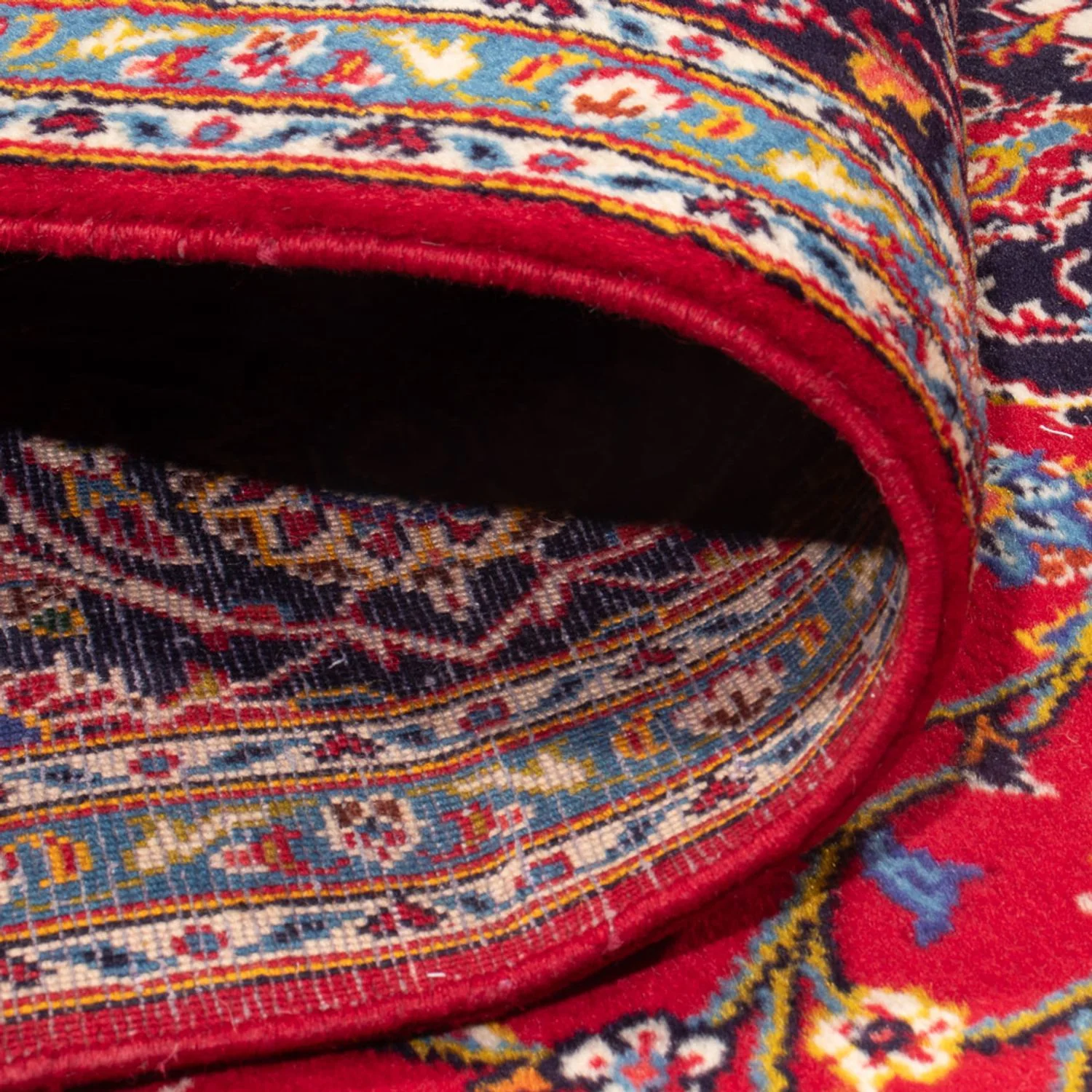 Perserteppich - Keshan - 296 x 203 cm - rot - Image 4
