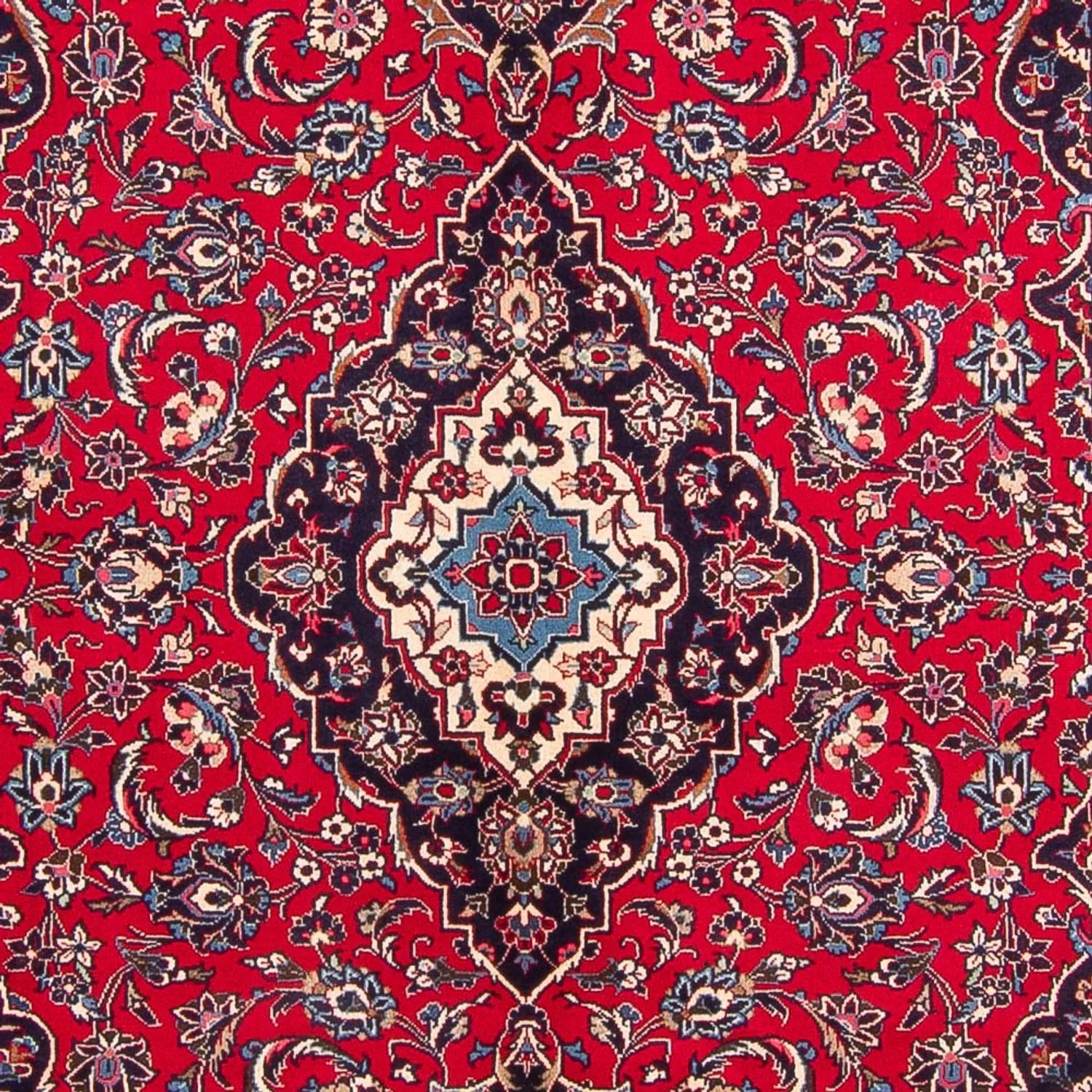 Perserteppich - Keshan - 297 x 197 cm - rot - Image 2