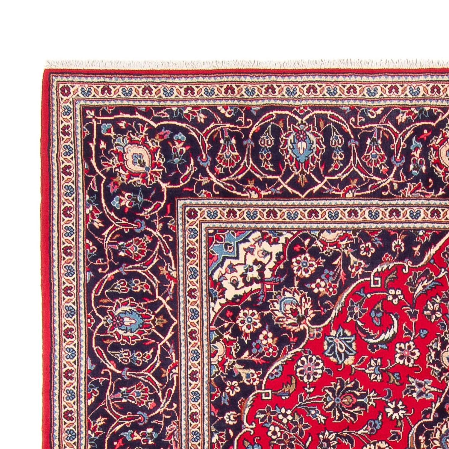 Perserteppich - Keshan - 297 x 197 cm - rot - Image 3