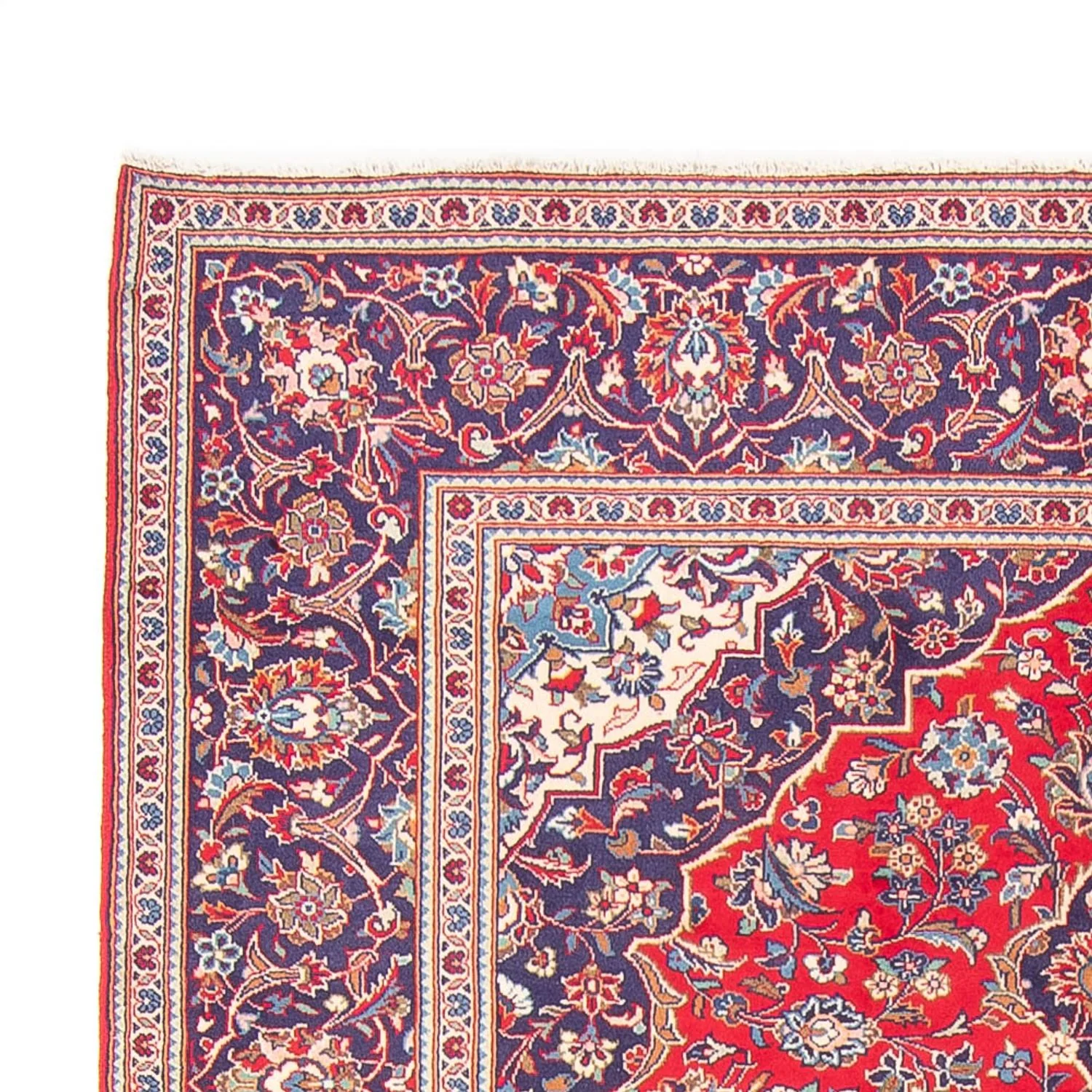 Perserteppich - Keshan - 297 x 200 cm - rot - Image 3