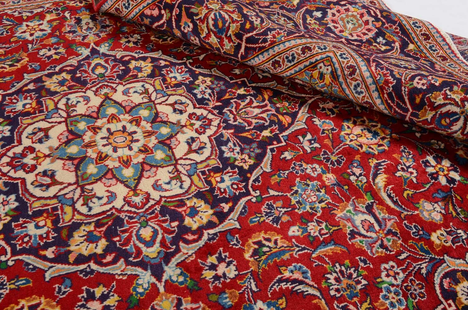 Perserteppich - Keshan 297 x 200 cm - rot - Image 4