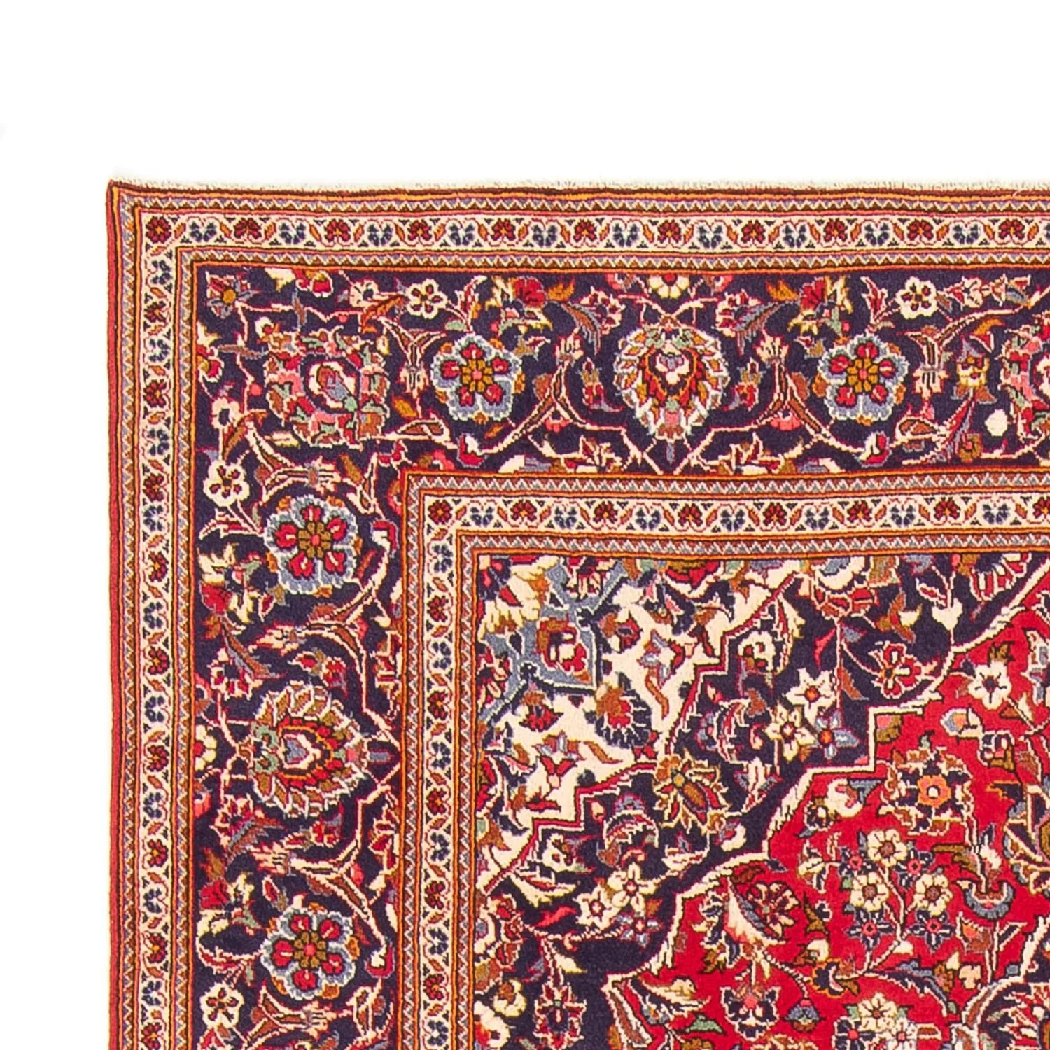 Perserteppich - Keshan - 298 x 196 cm - rot - Image 3