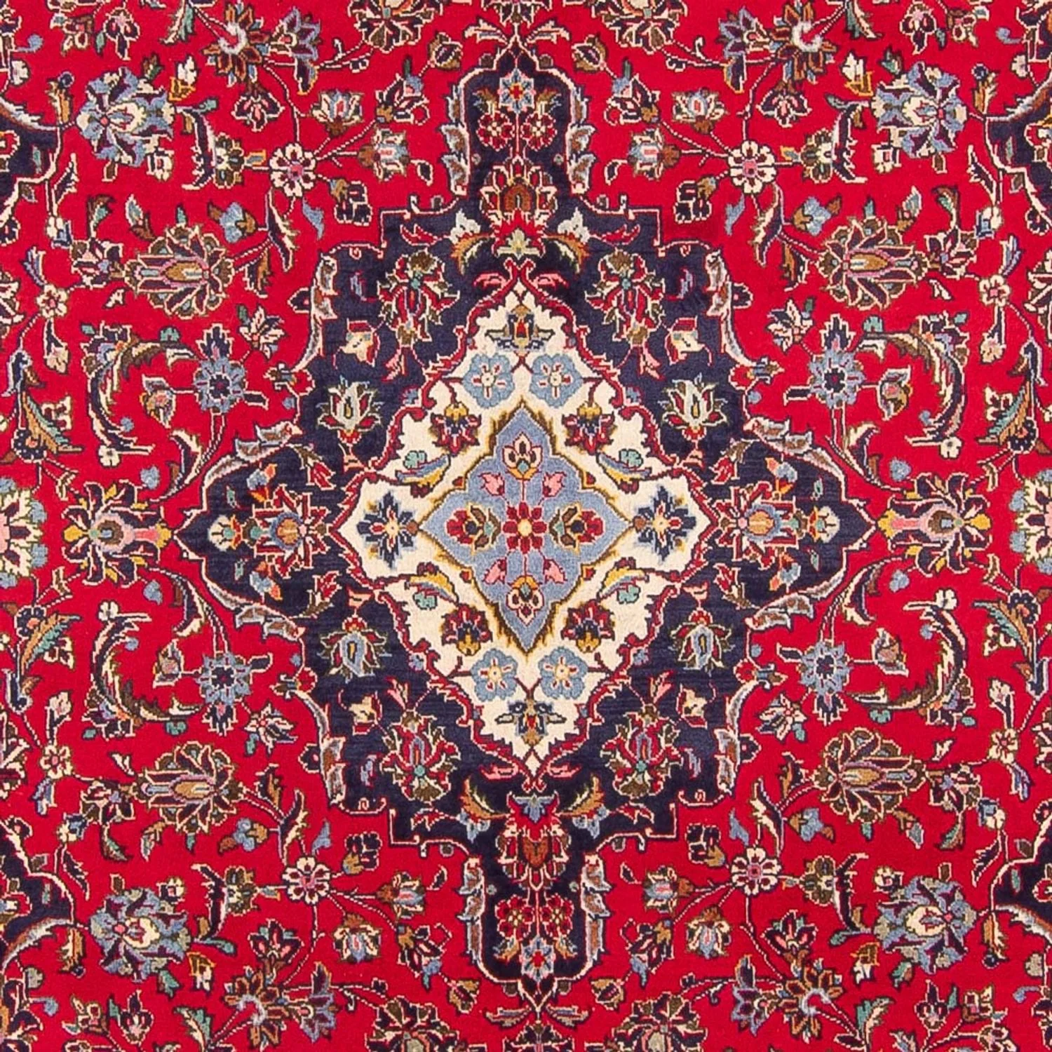 Perserteppich - Keshan - 298 x 198 cm - rot - Image 2