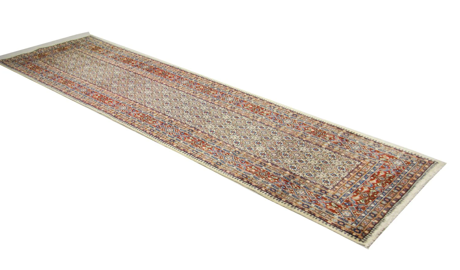 Perserteppich - Keshan 299 x 78 cm - blau - Image 3