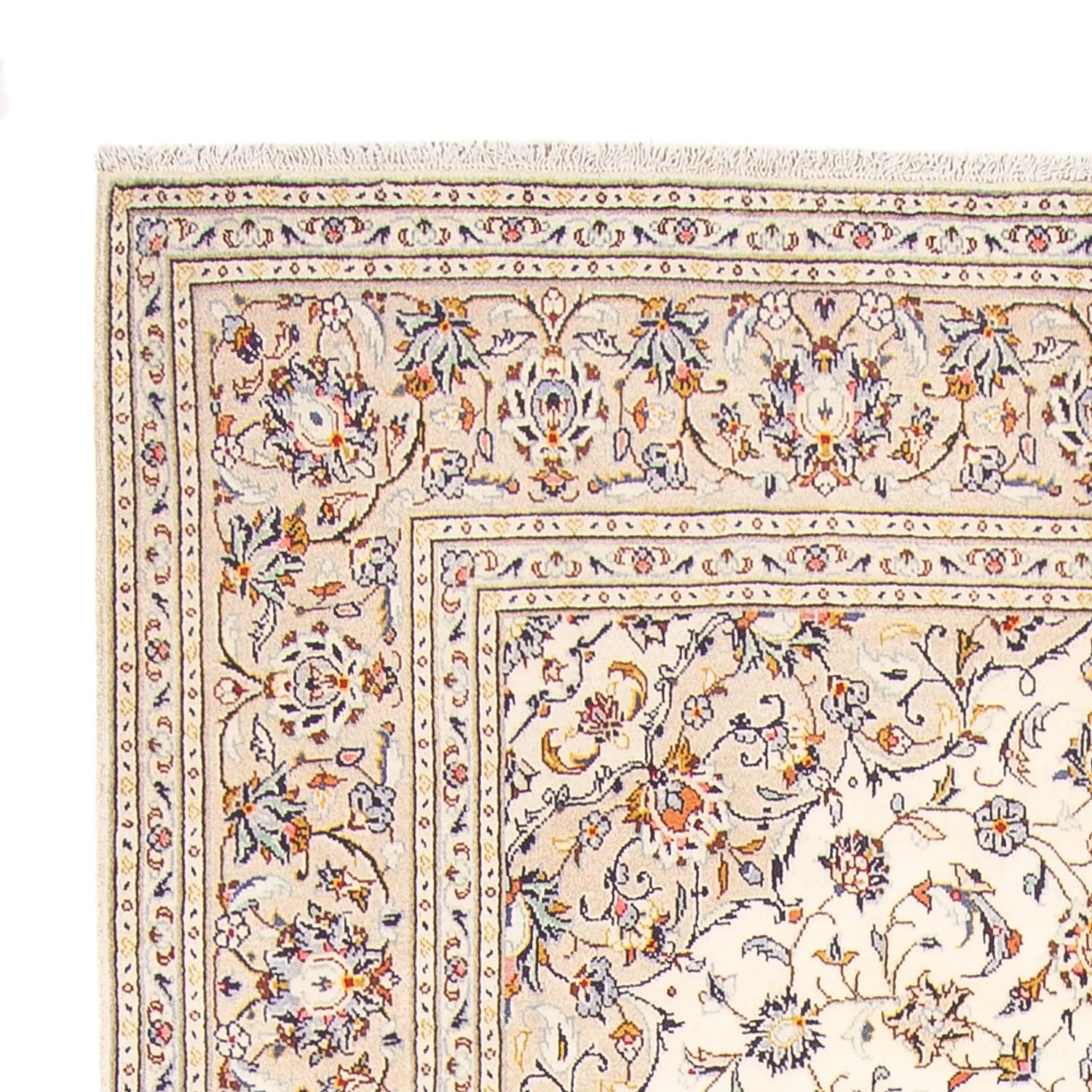 Perserteppich - Keshan - 300 x 194 cm - creme - Image 3